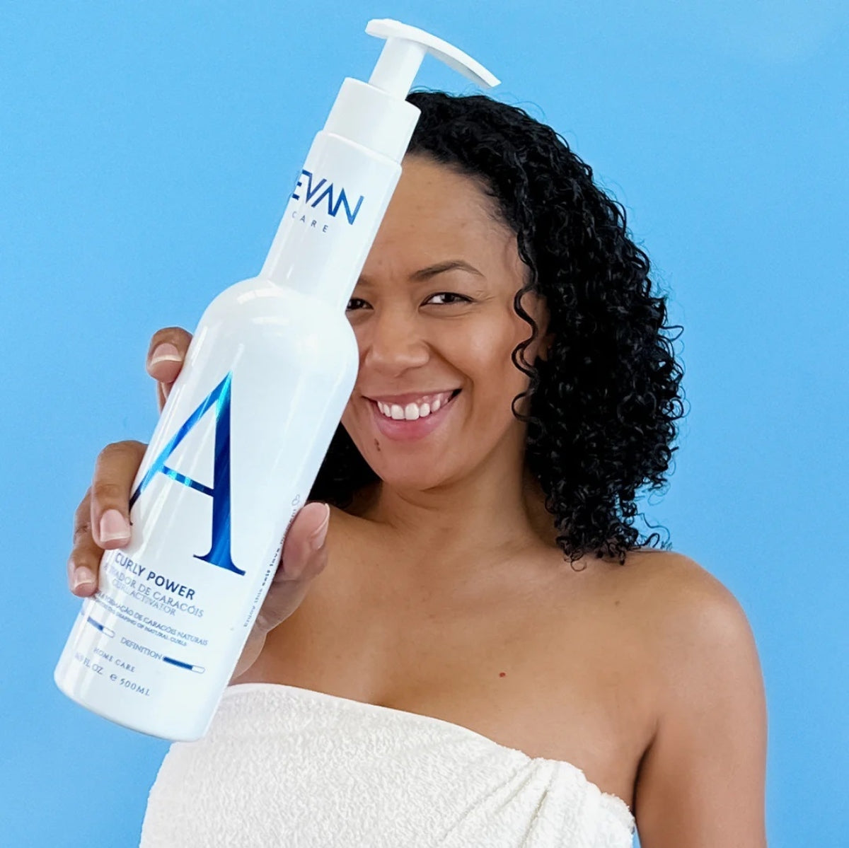 Crema De Peinar  Activador Rizos Curly Power Evan Care