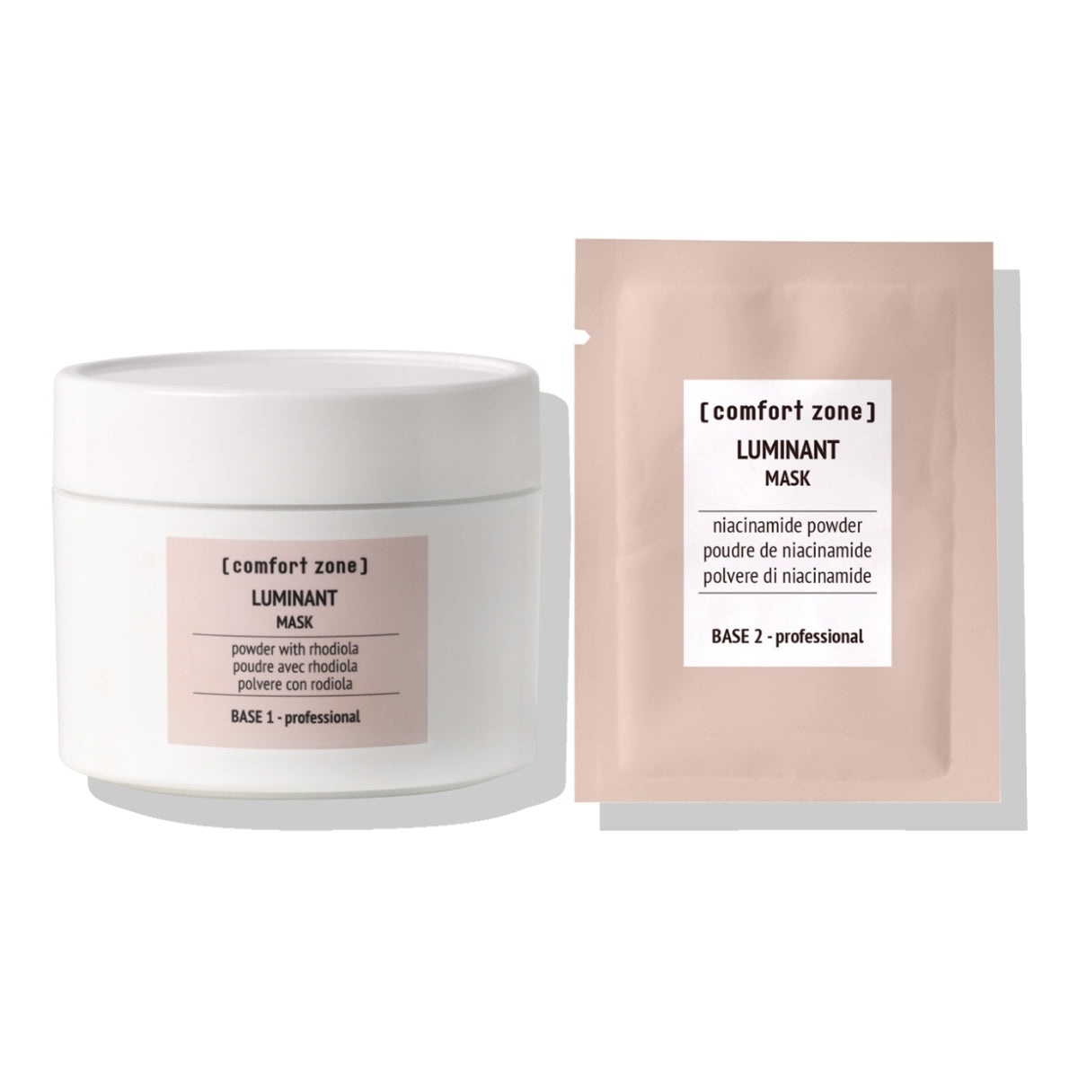 Máscara Facial Luminant Base 1 + Base 2 Comfort Zone