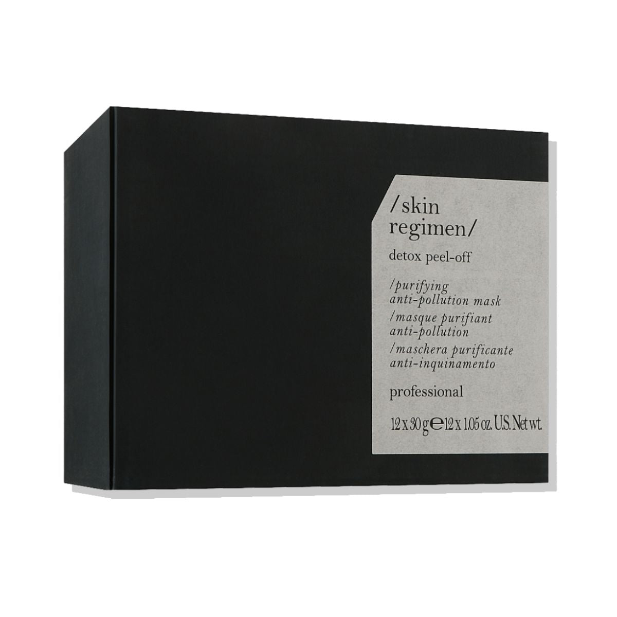 Pack Mascarilla Facial Detox Limpieza Profunda Skin Regimen 12 Unidades Comfort Zone