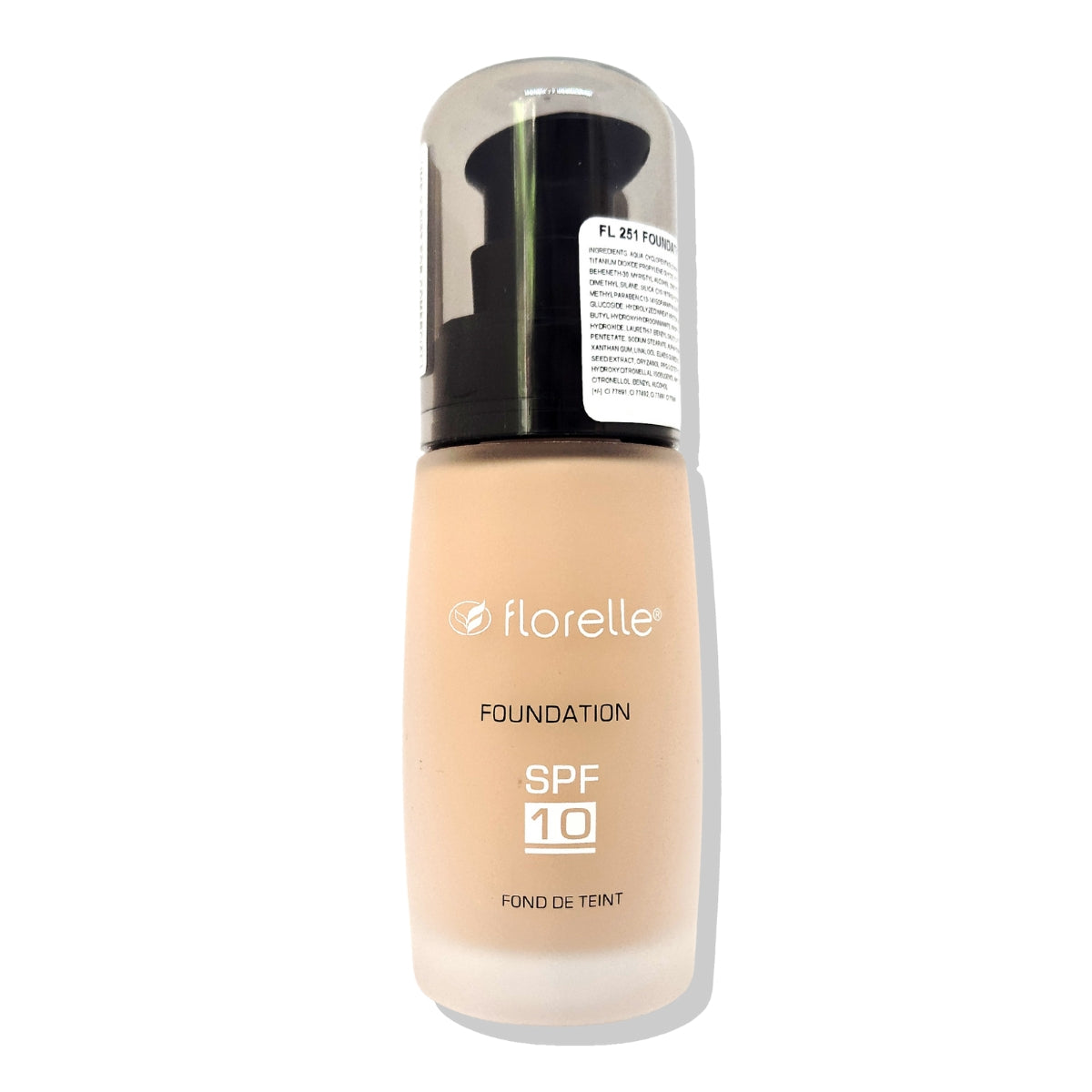 Base En Crema Foundation Spf 10 Florelle