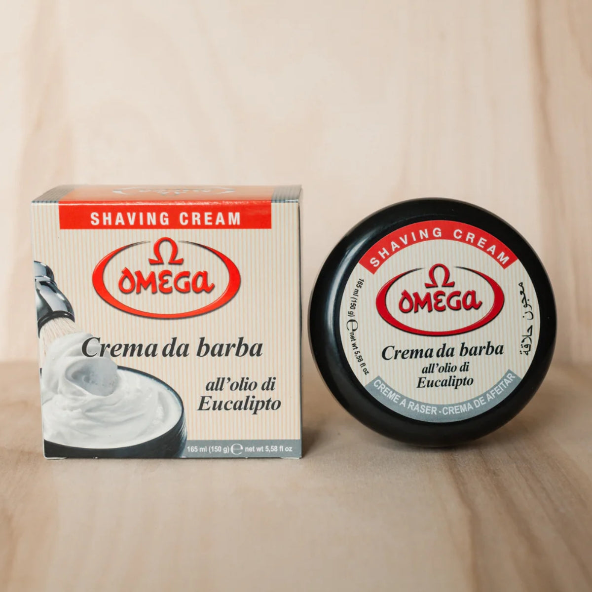 Crema De Afeitar En Tazón Omega