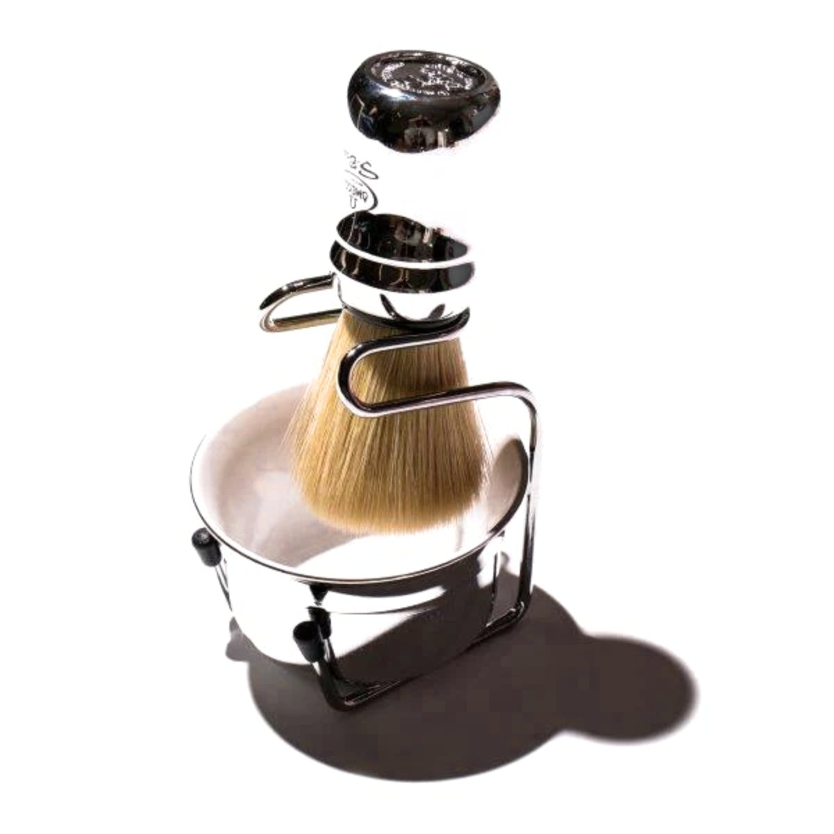 Kit Hisopo De Afeitar + Taza + Soporte Omega