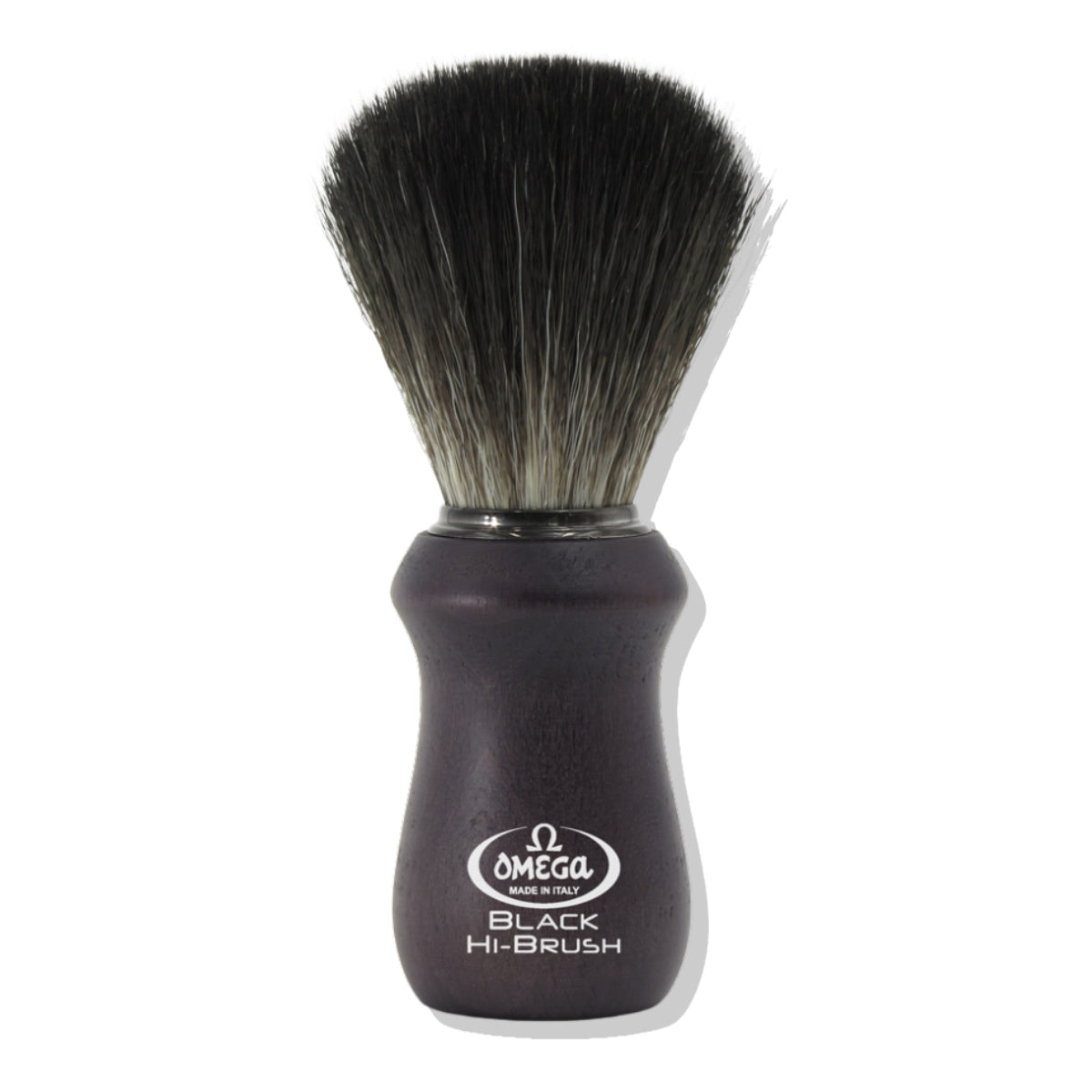 Hisopo De Afeitar Sintético Hi-Brush Negro Omega