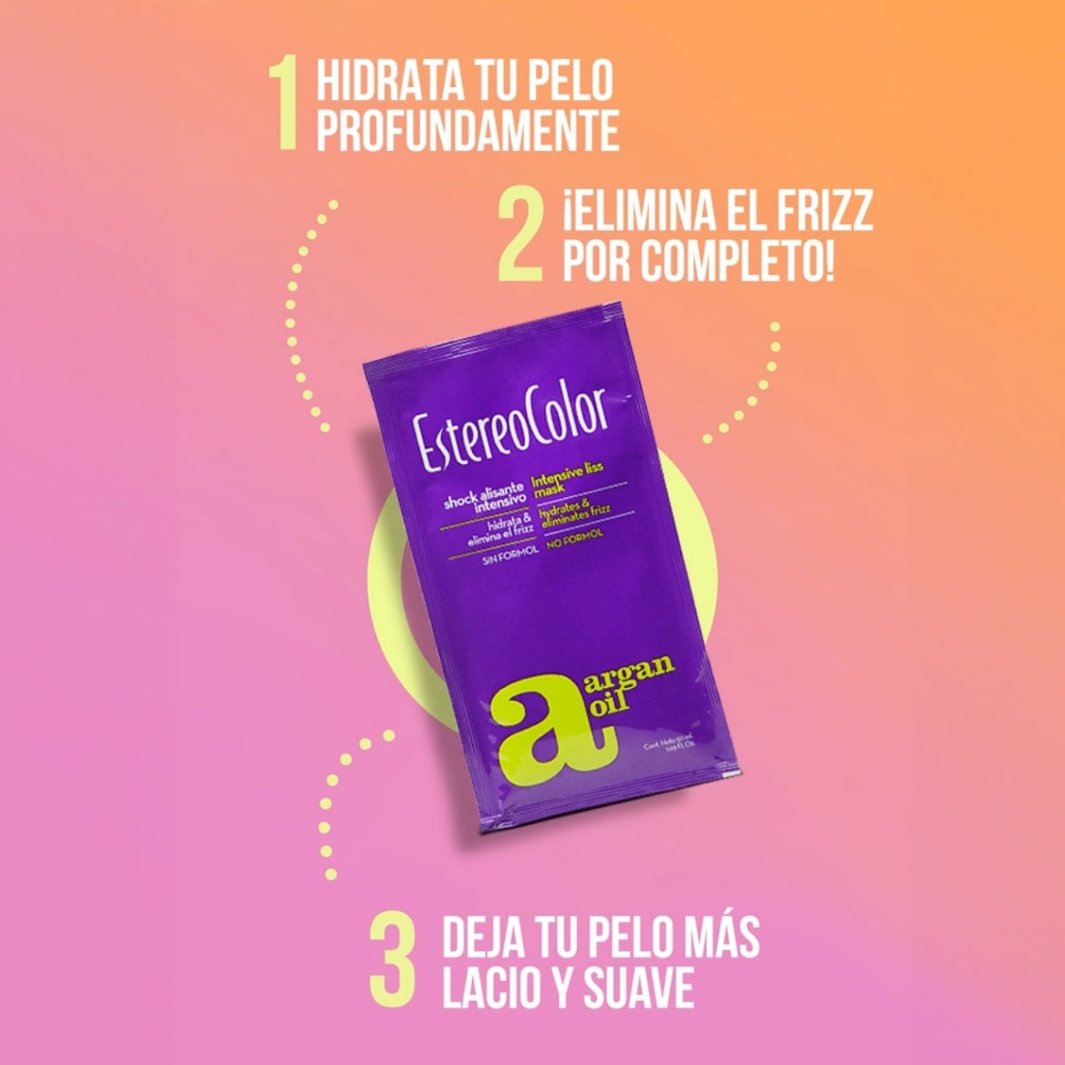 Tratamiento Capilar Alisante Antifrizz Estereocolor