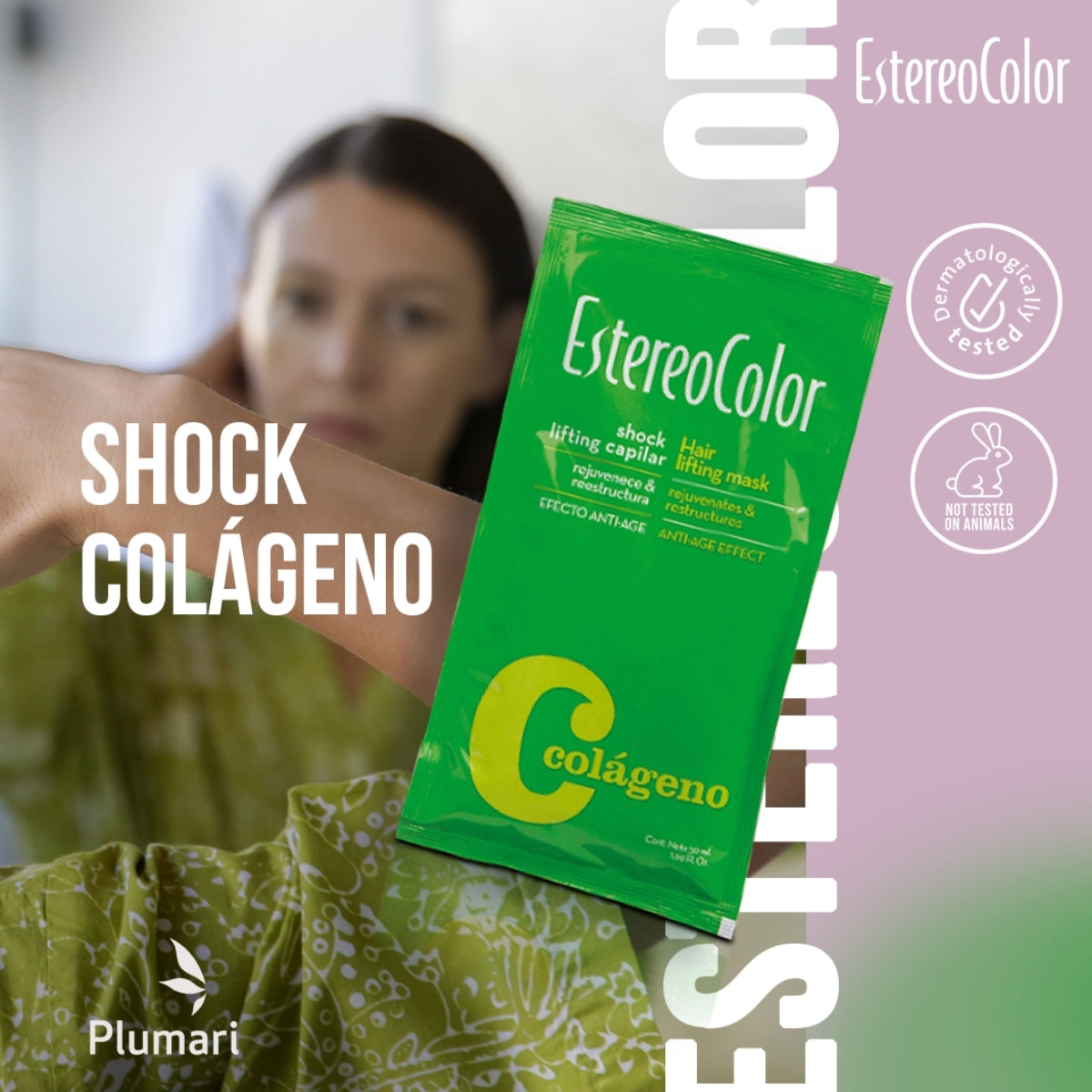 Mascarilla Capilar Shock Colágeno Antiage Estereocolor