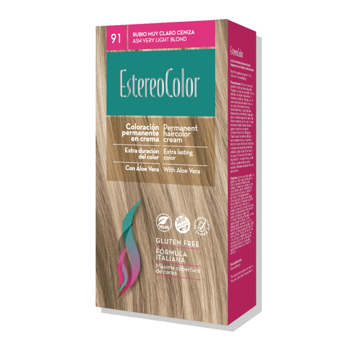 Kit Tintura Con Aloe Vera Estereocolor