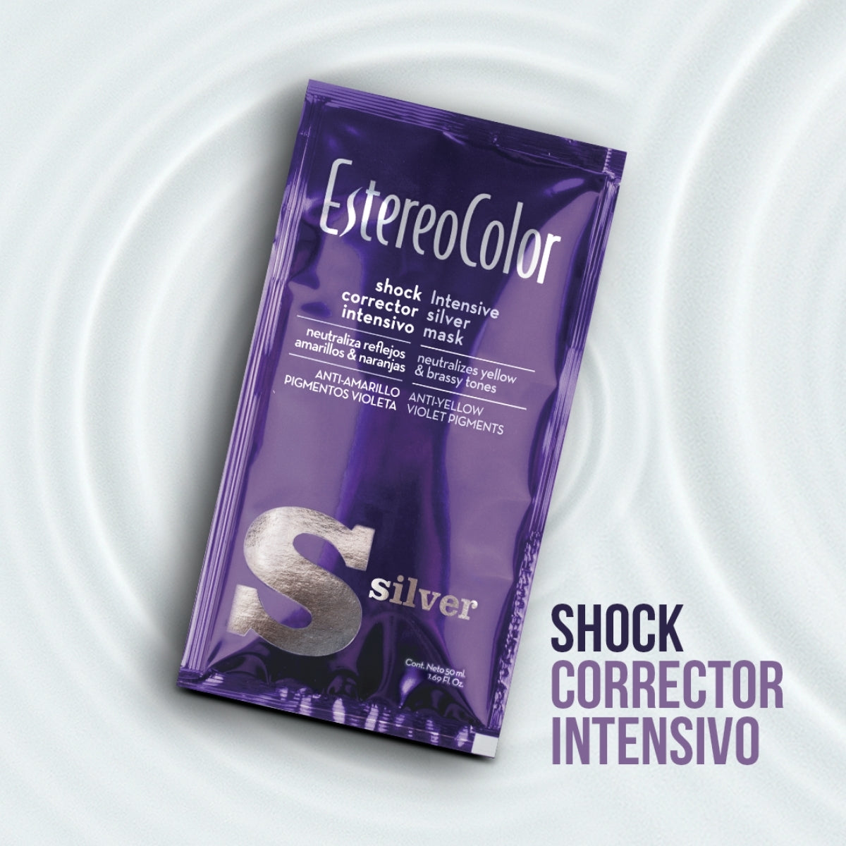Mascarilla Capilar Shock Silver Estereocolor