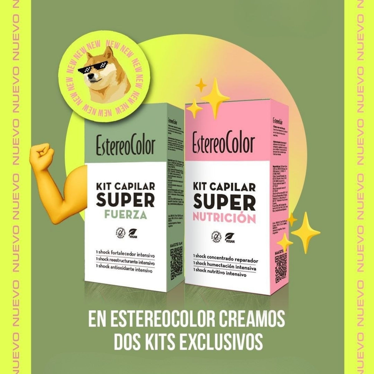 Kit Tratamiento Capilar Nutrición Shock 3 Unidades Estereocolor