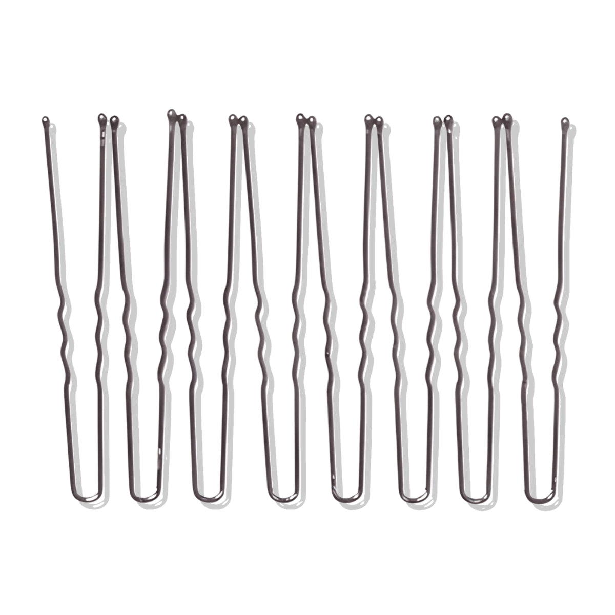 Horquilla Negra Gruesa 65Mm 50 Piezas Ricco