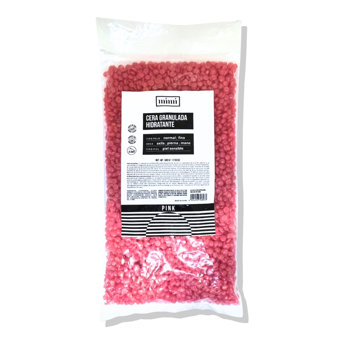 Cera Depilación Granulada 500gr Pink Mimi