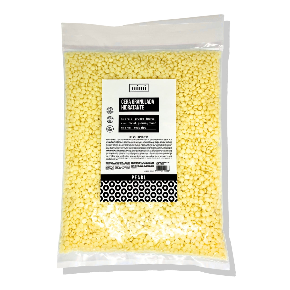 Cera Depilación Granulada 1 Kg Pearl Mimi