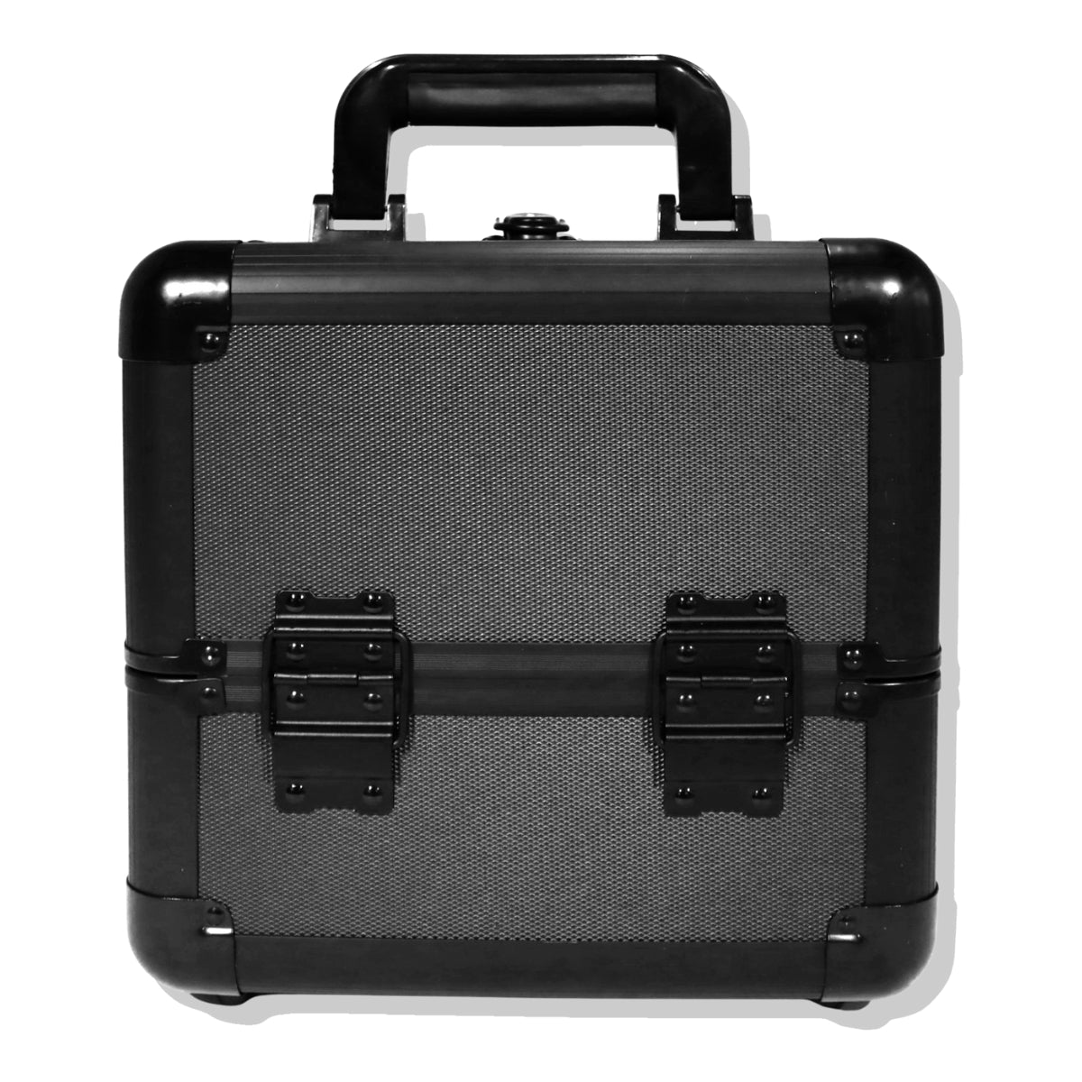 Maletín De Maquillaje Negro Con Compartimientos Mimi