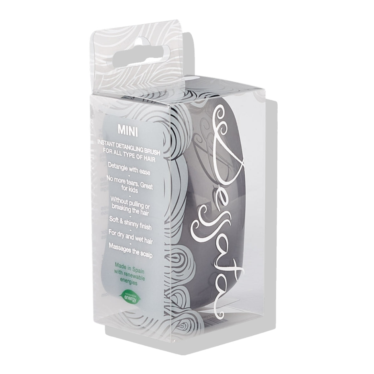 Cepillo Desenredante Negro Dessata