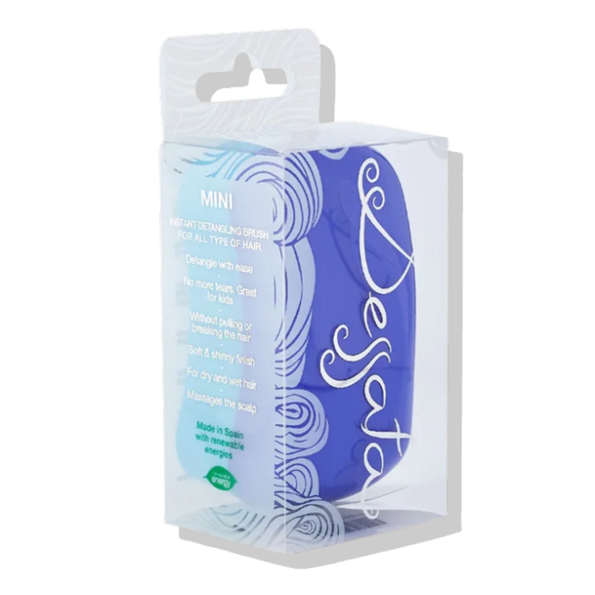 Cepillo Desenredante Maxi Azul Turquesa Dessata