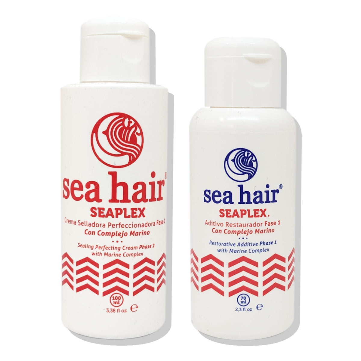 Kit Reestructurante Fase 1 Fase 2 Seaplex Sea Hair