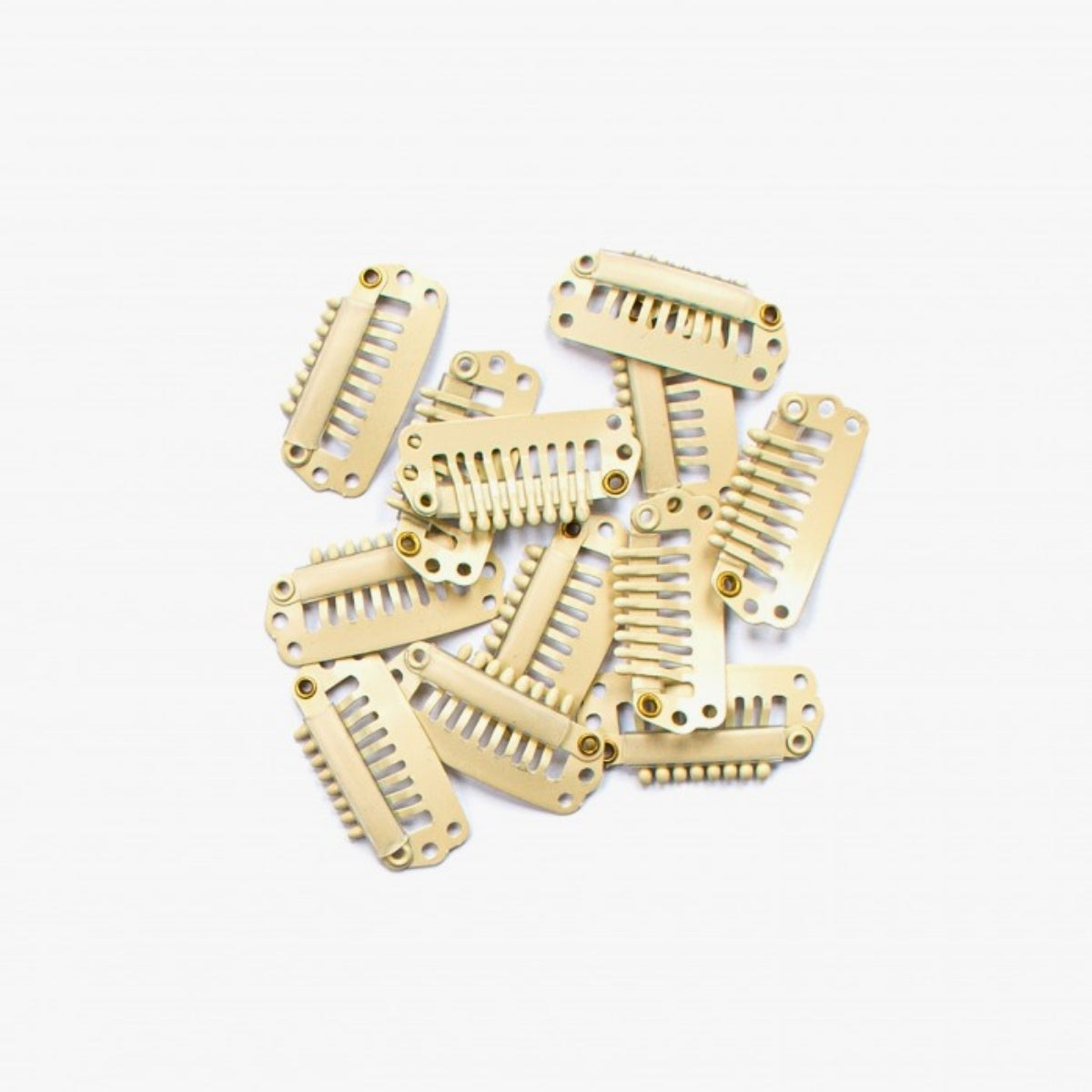 Pinza Extension Micropinza Beige 12Pc 9T-Be Seiseta