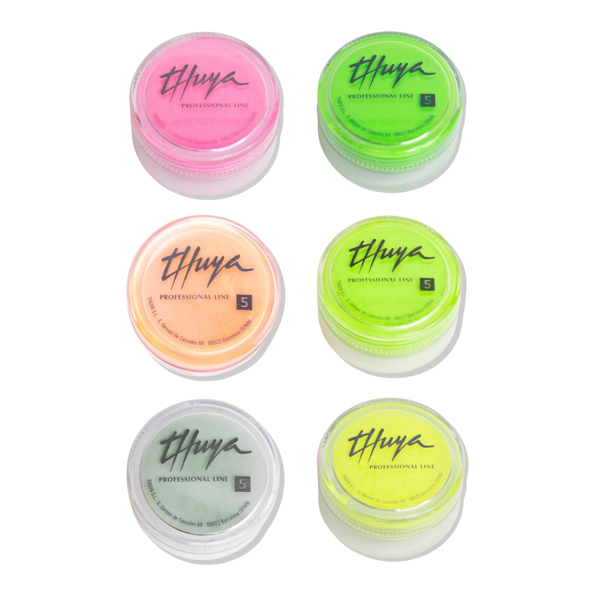 Pack Polvo Porcelana Rainbow Thuya