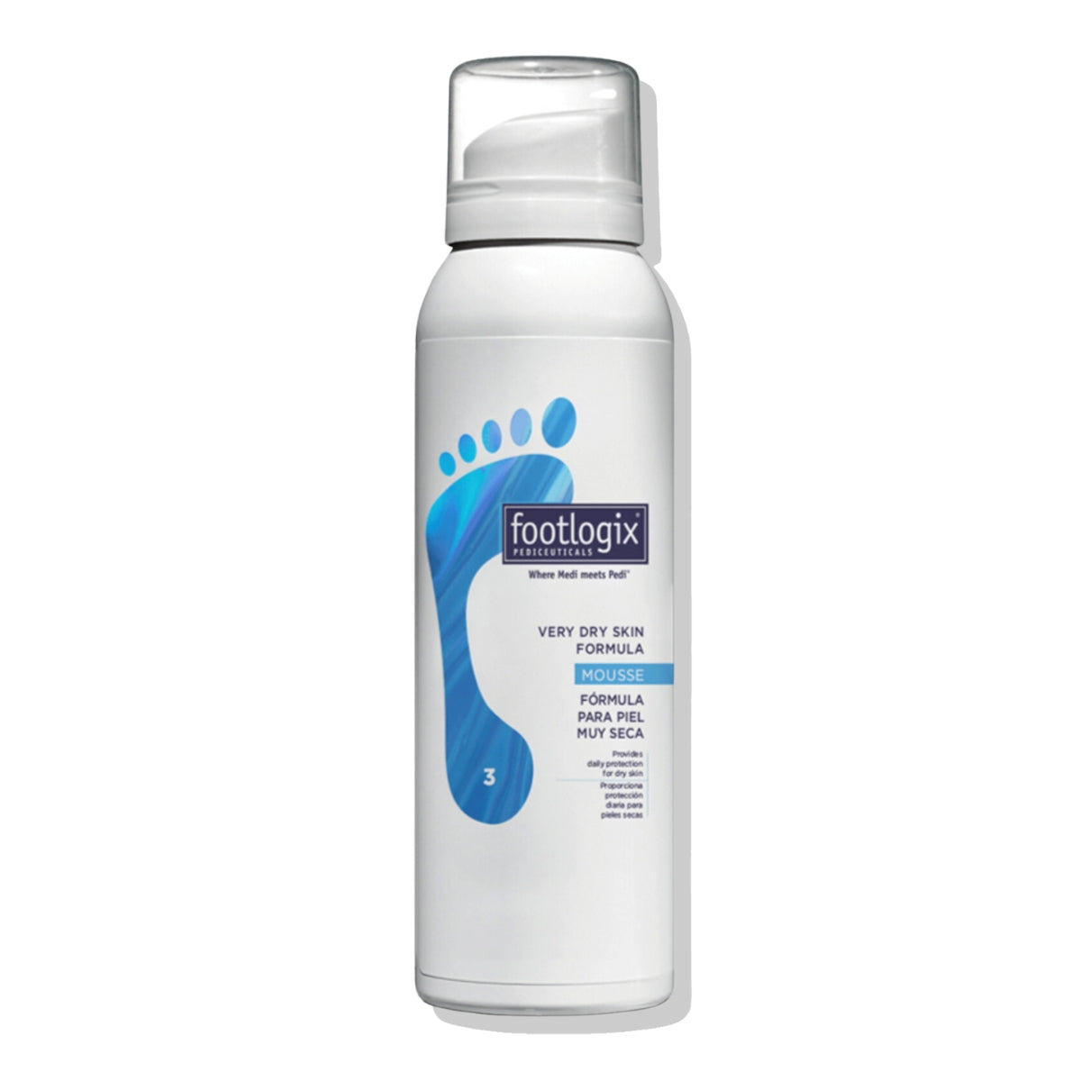 Mousse Hidratante Para Pies Muy Secos Footlogix