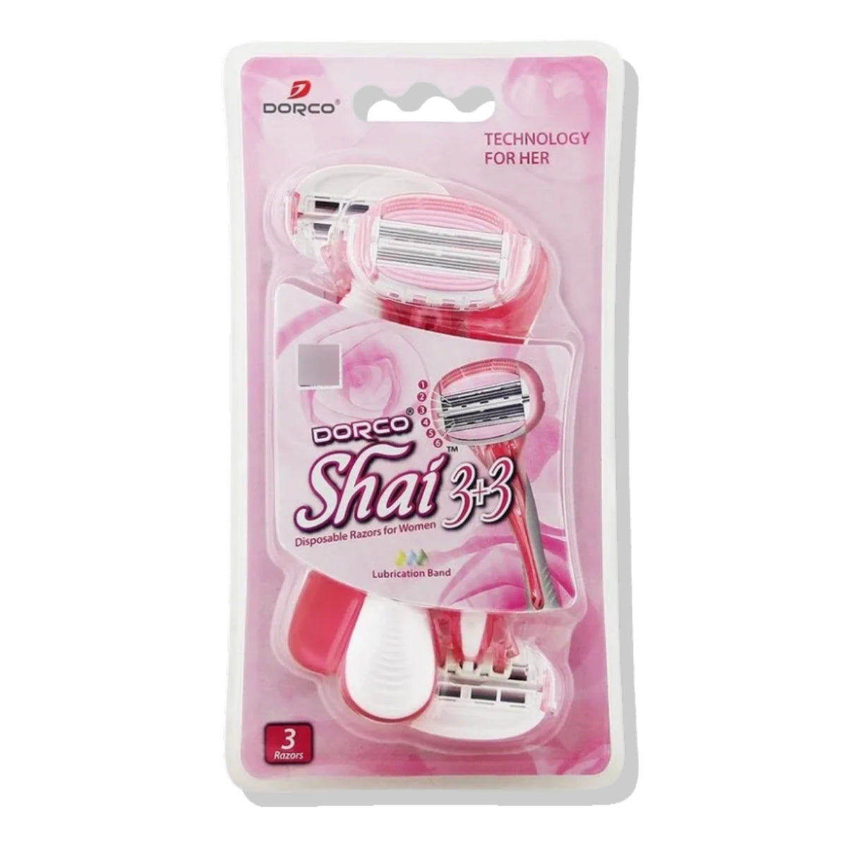 Rasuradora Femenina 6 Hojas Dorco Barbasol