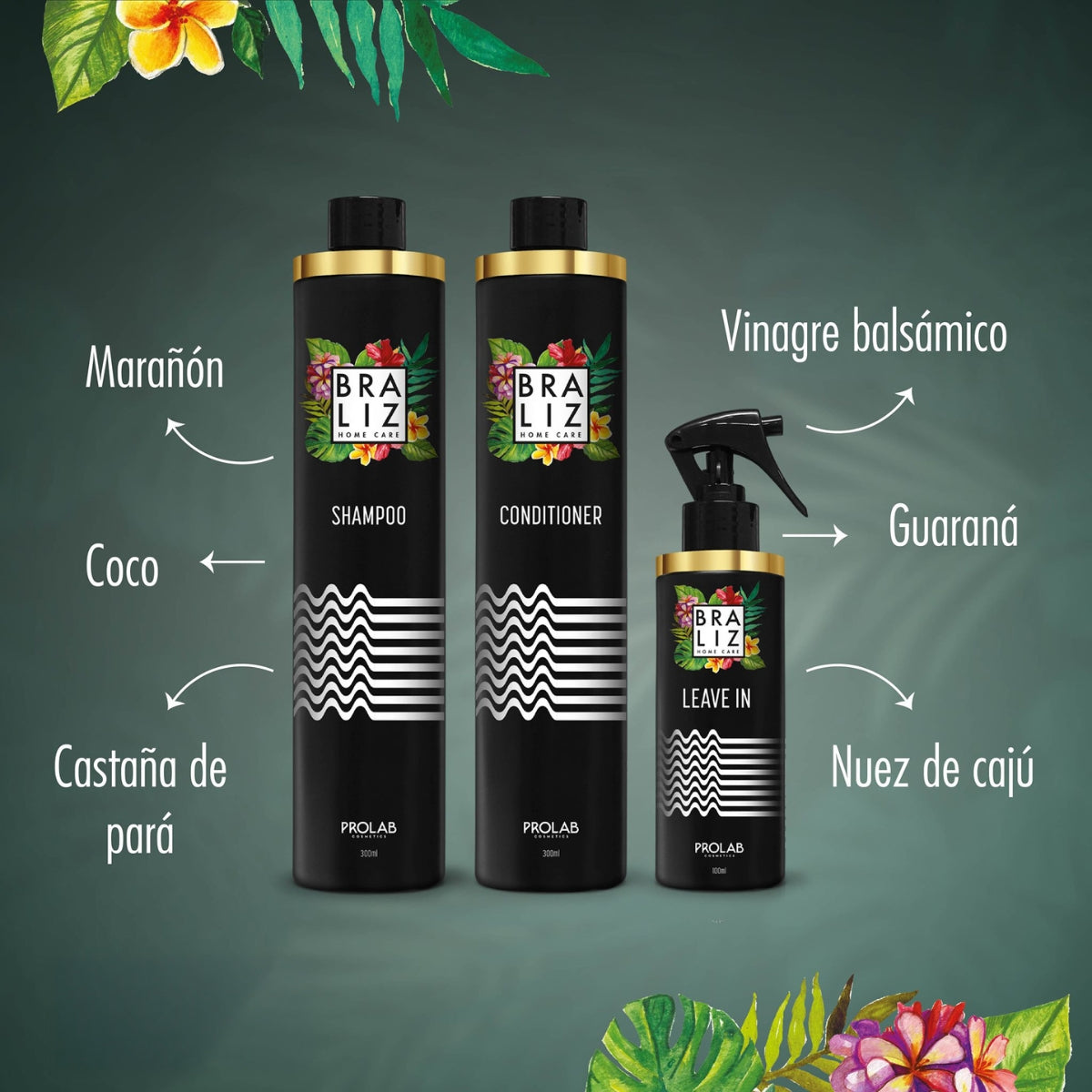 Acondicionador Cabello Alisado 300ml Braliz