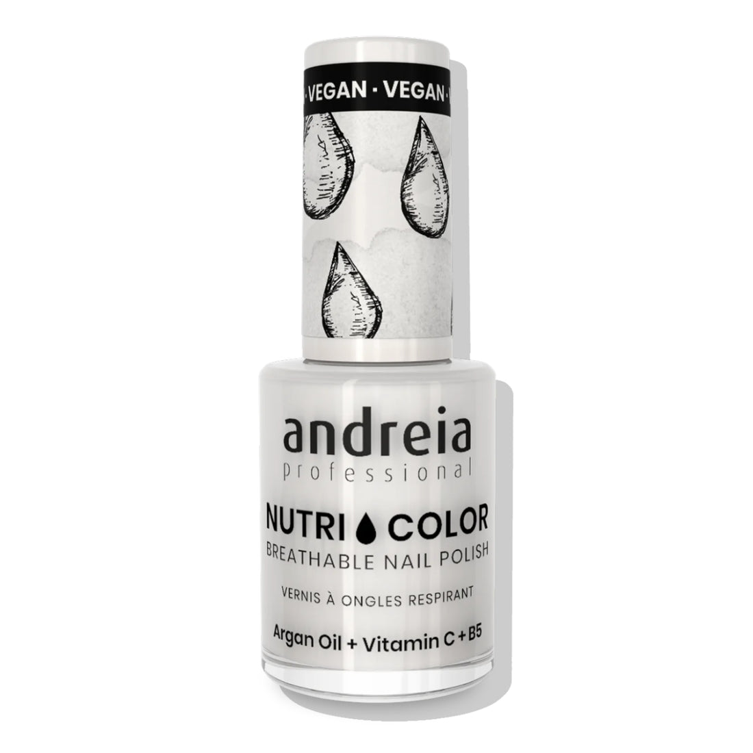 Esmalte Tradicional Con Aceite de Argán, Vitamina C y B5 Nutricolor Andreia