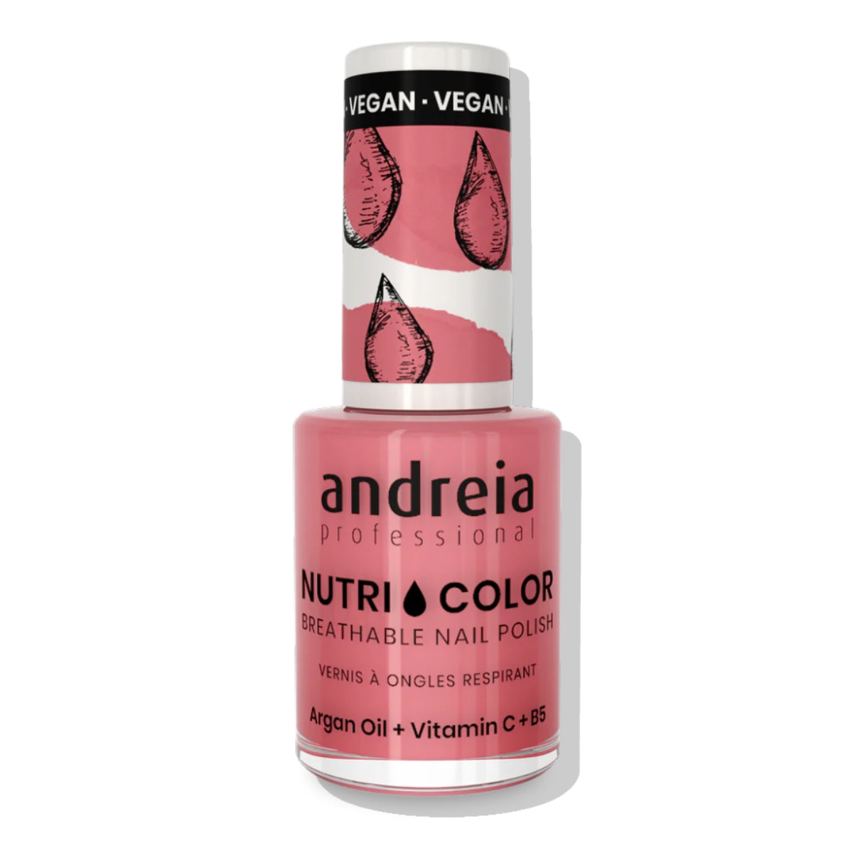 Esmalte Tradicional Con Aceite de Argán, Vitamina C y B5 Nutricolor Andreia