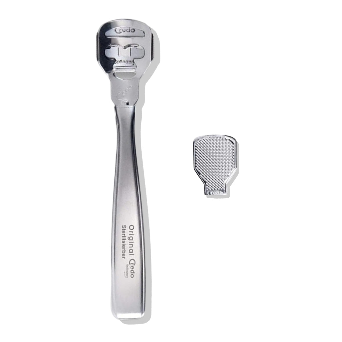 Lima Para Pies Corta Callos Escofina Inoxidable Credo