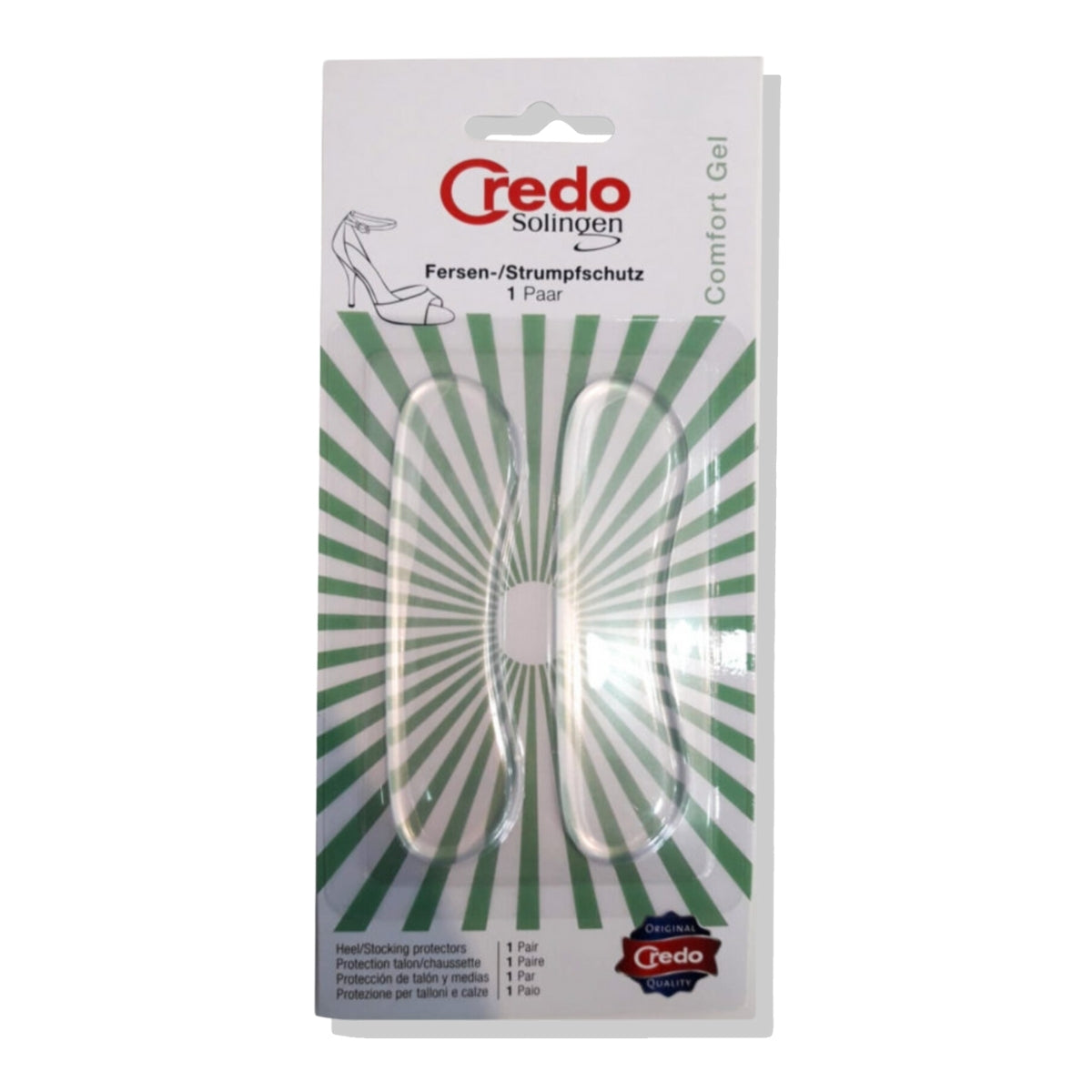 Almohadilla Para Calzado Protección Talón 1 Par Credo