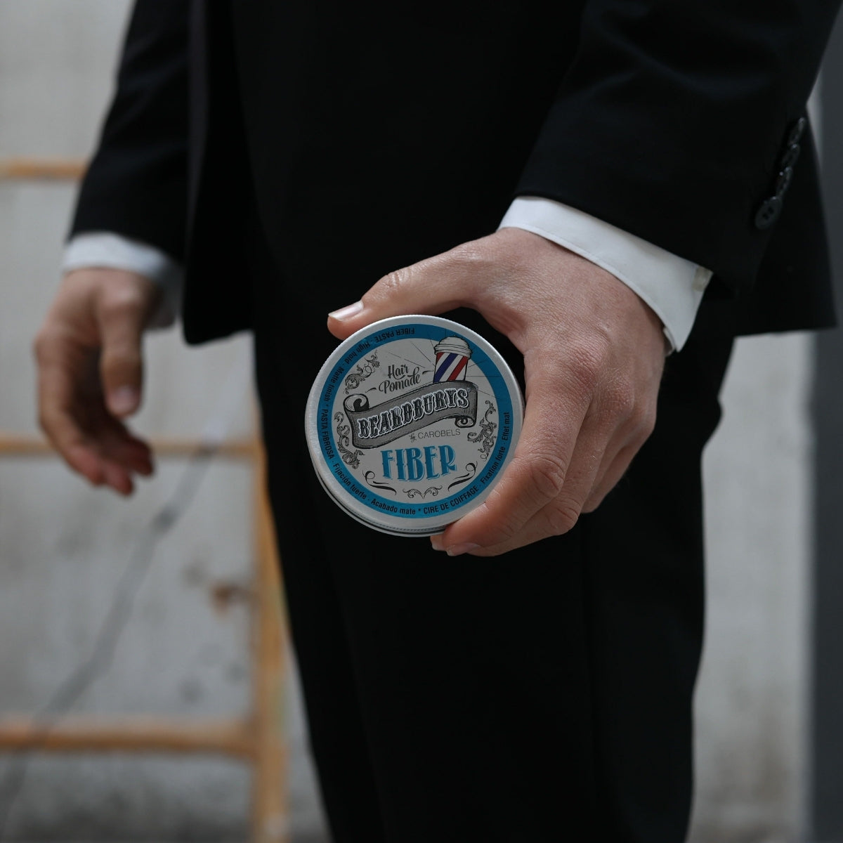 Cera Fijación Fuerte Acabado Mate Fiber Beardburys