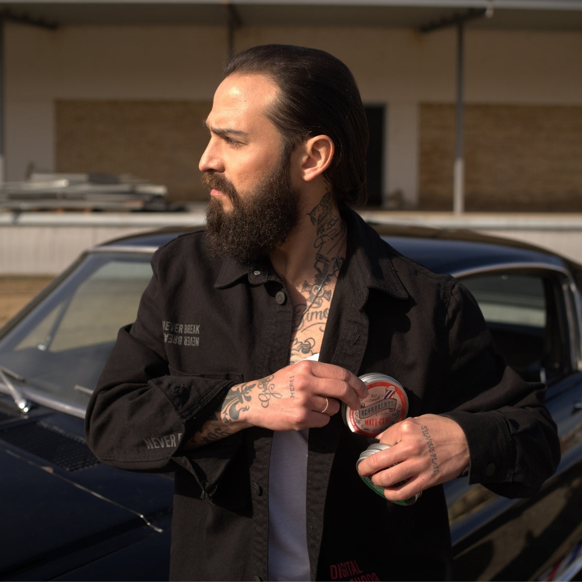 Cera Fijación Extra Fuerte Acabado Matte Clay Beardburys