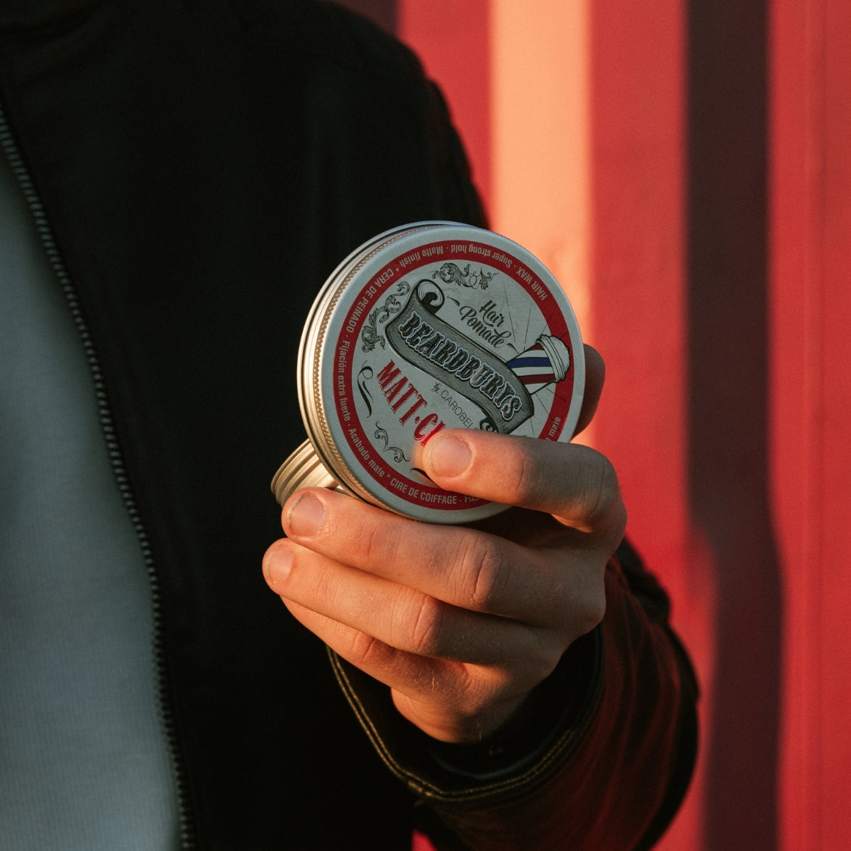 Cera Fijación Extra Fuerte Acabado Matte Clay Beardburys