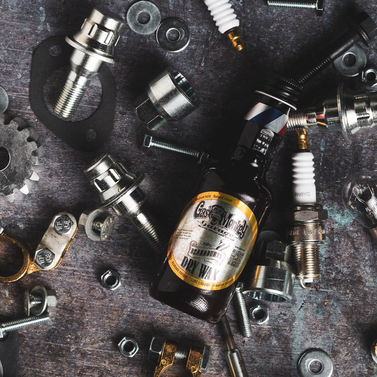 Kit Peinado Gas Monkey Brillo Beardburys