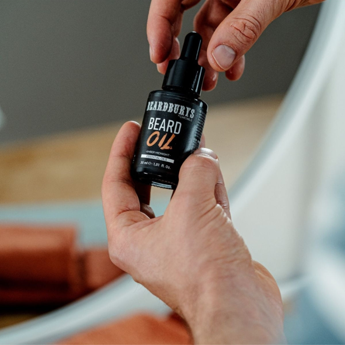 Óleo Barba Amber Midnight Beardburys