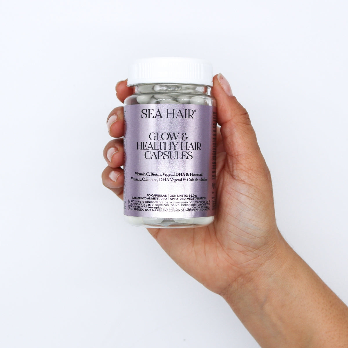 Biotina y Vitamina C Para Cabello Sano Sea Hair