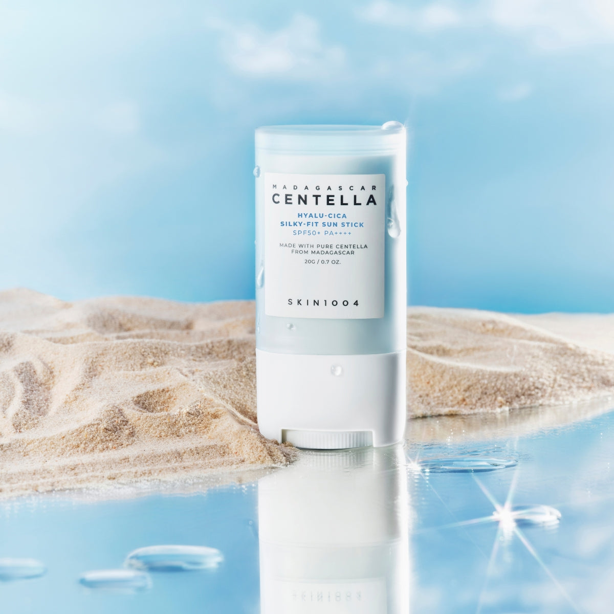 Protector Solar Facial Barra Hyalu-Cica Silky Skin1004