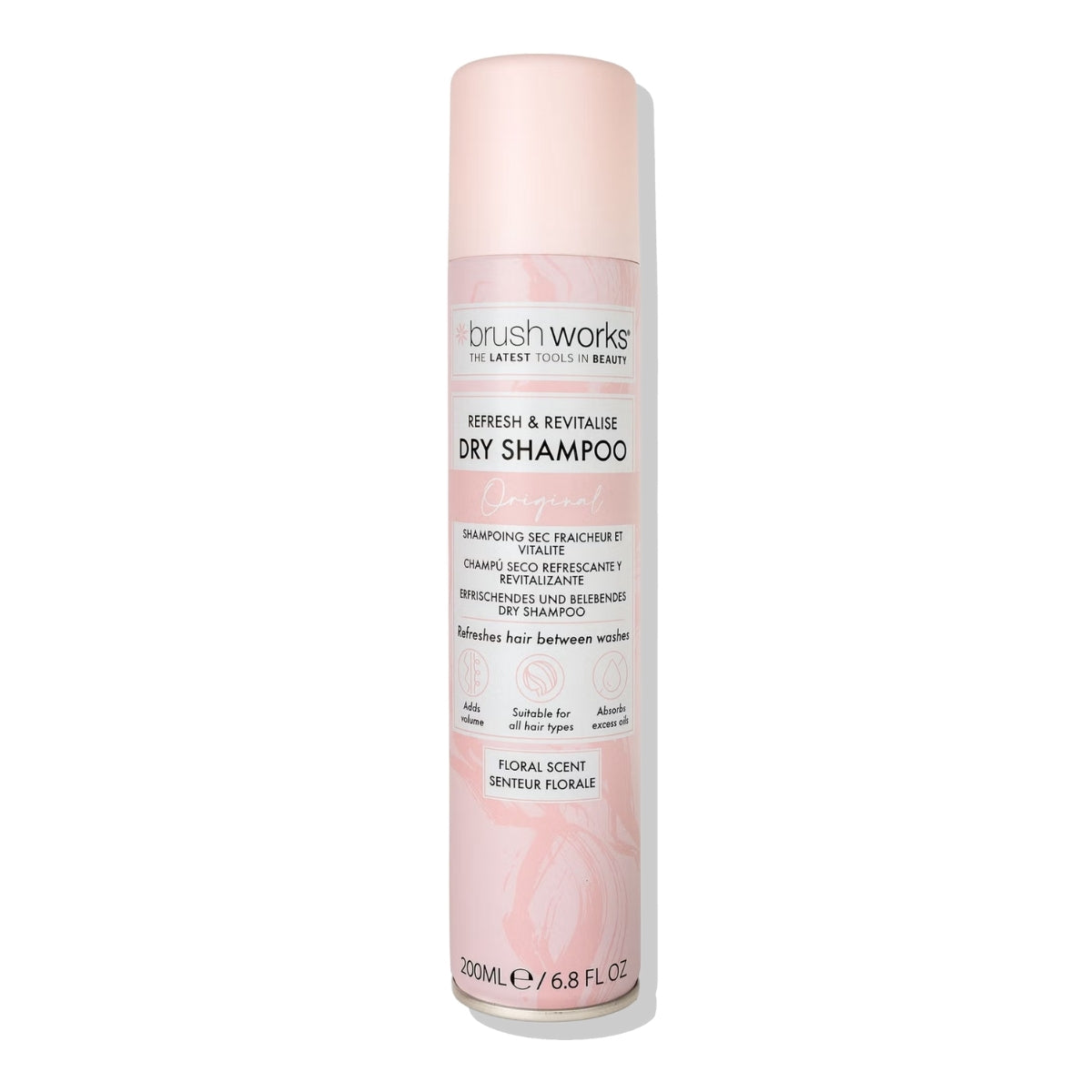 Shampoo Seco Floral Refrescante y Revitalizante Brushworks