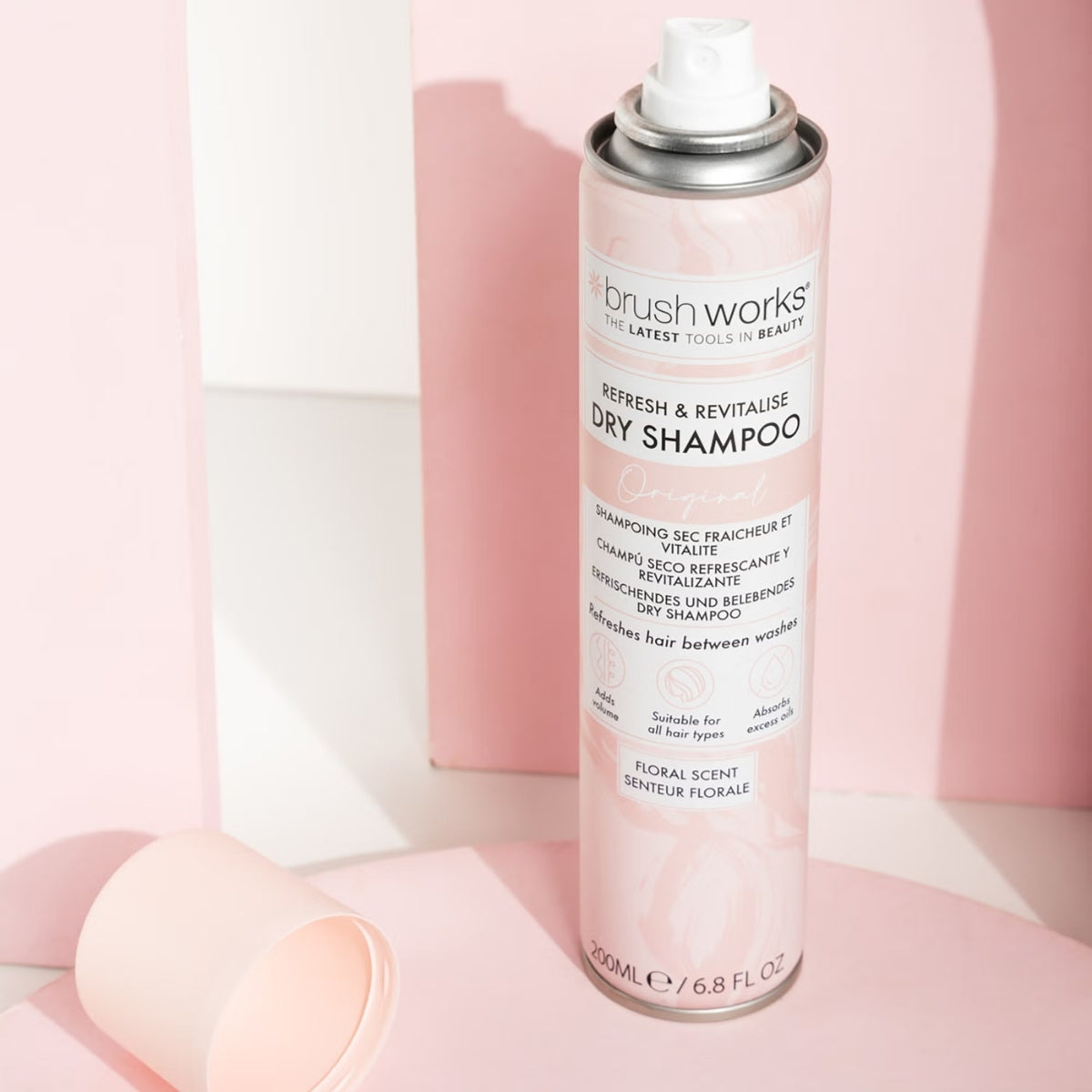 Shampoo Seco Floral Refrescante y Revitalizante Brushworks