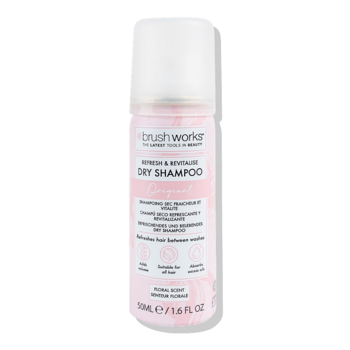 Shampoo Seco Floral Refrescante y Revitalizante Brushworks