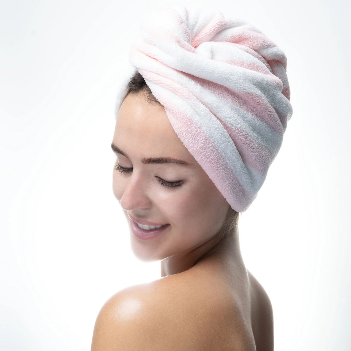 Toalla Turbante Microfibra 2 Unidades Brushworks