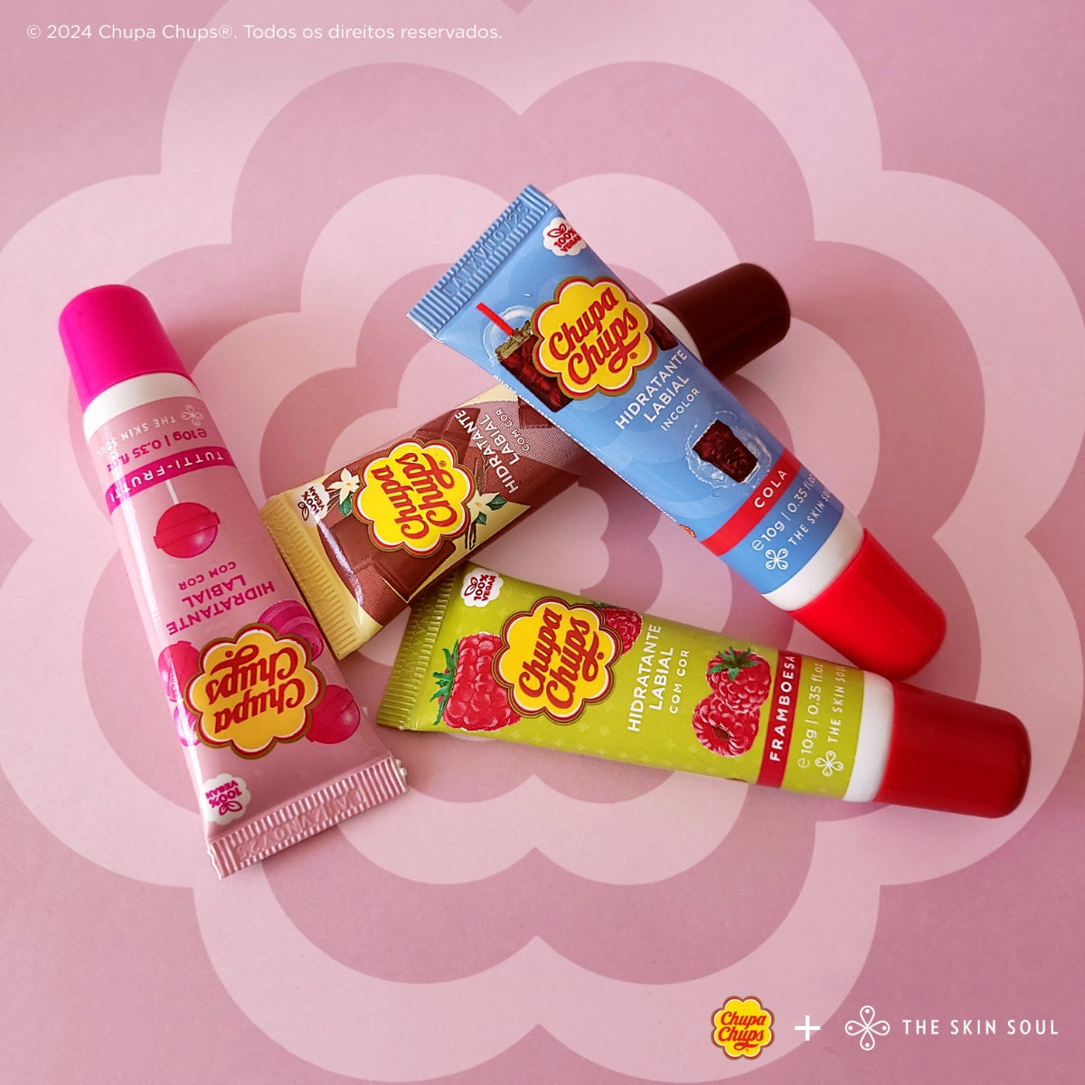 Bálsamo Labial Hidratante Tutti Fruti Chupa Chups