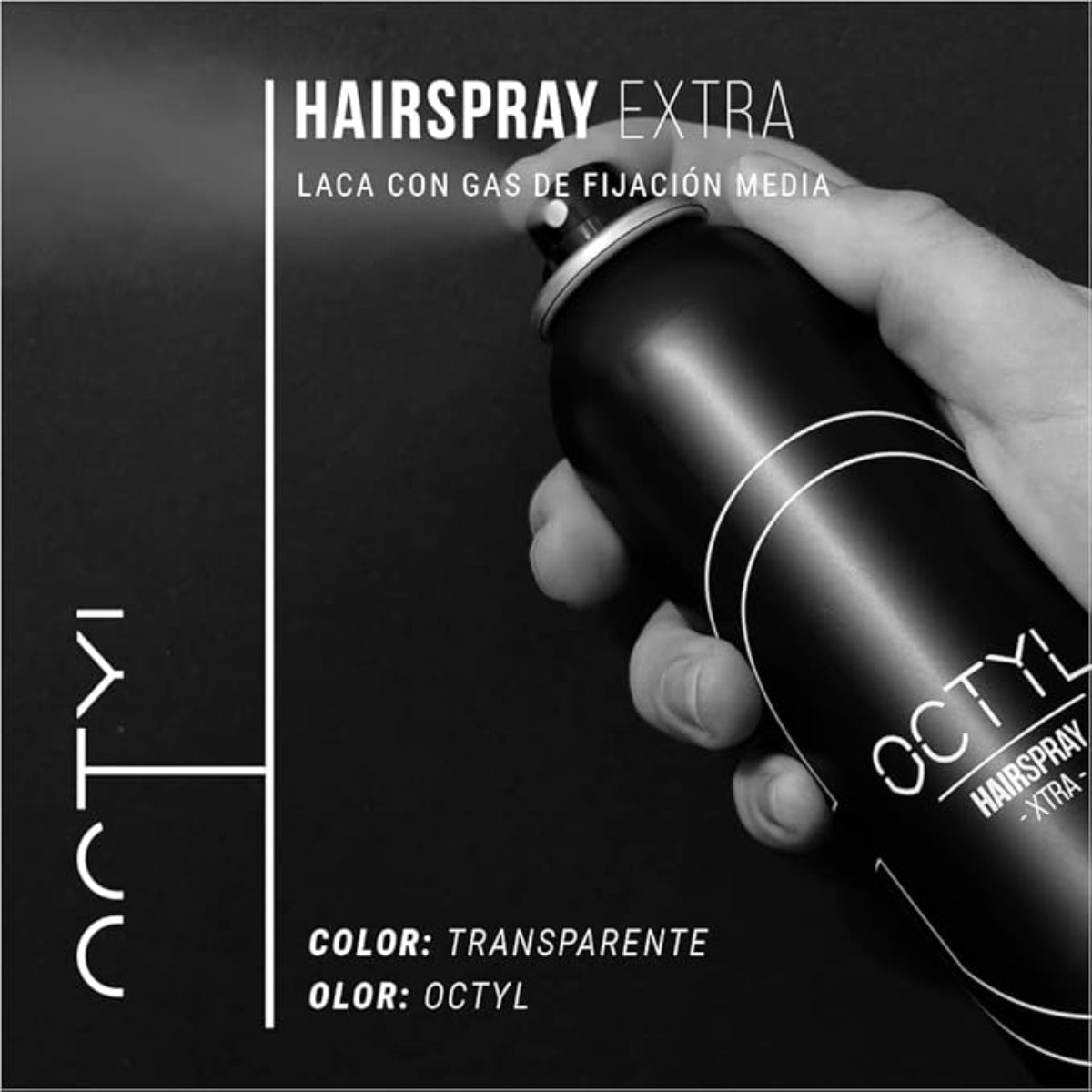 Laca Fijación Extra Fuerte Octyl