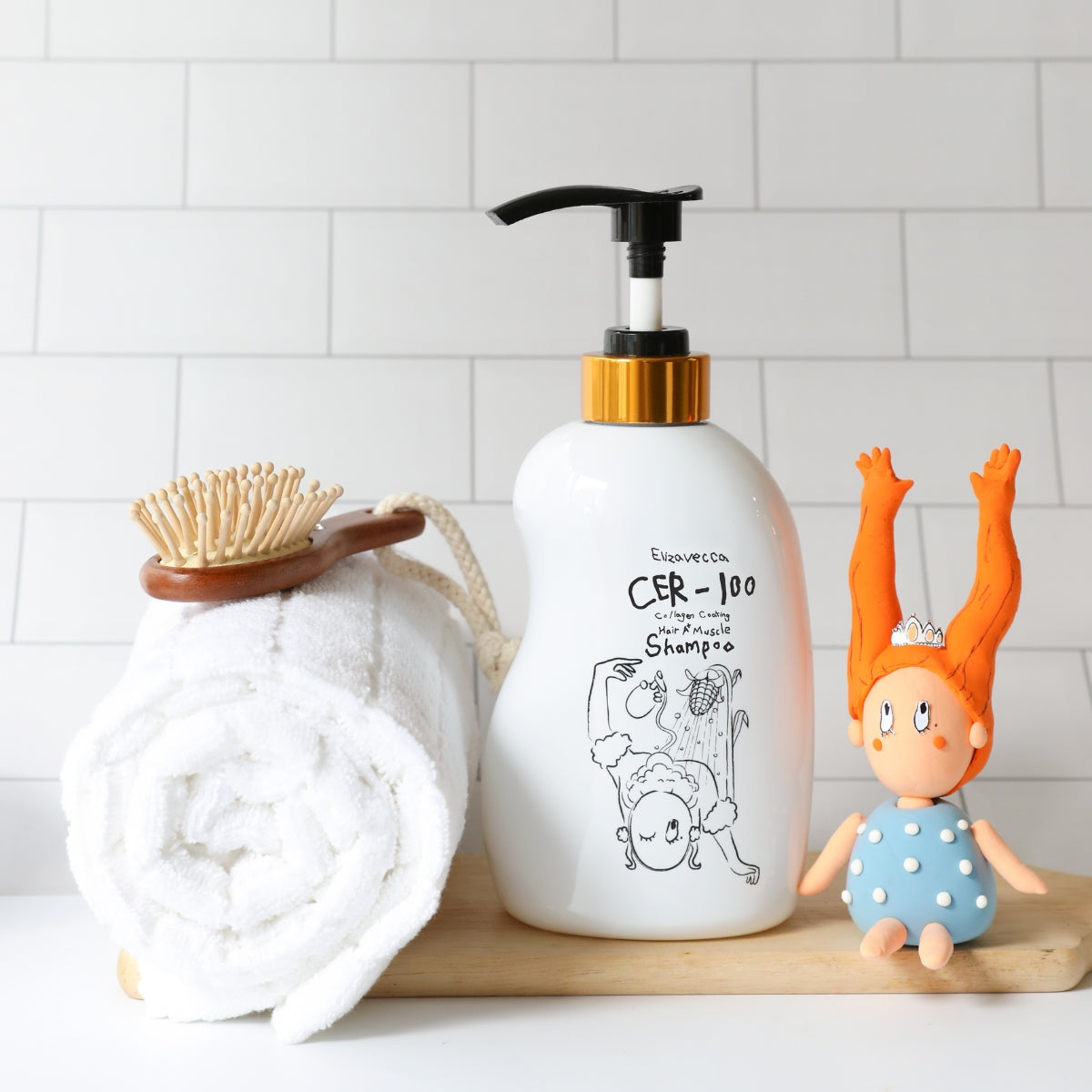 Shampoo Reparador Con Colágeno CER-100 Elizavecca