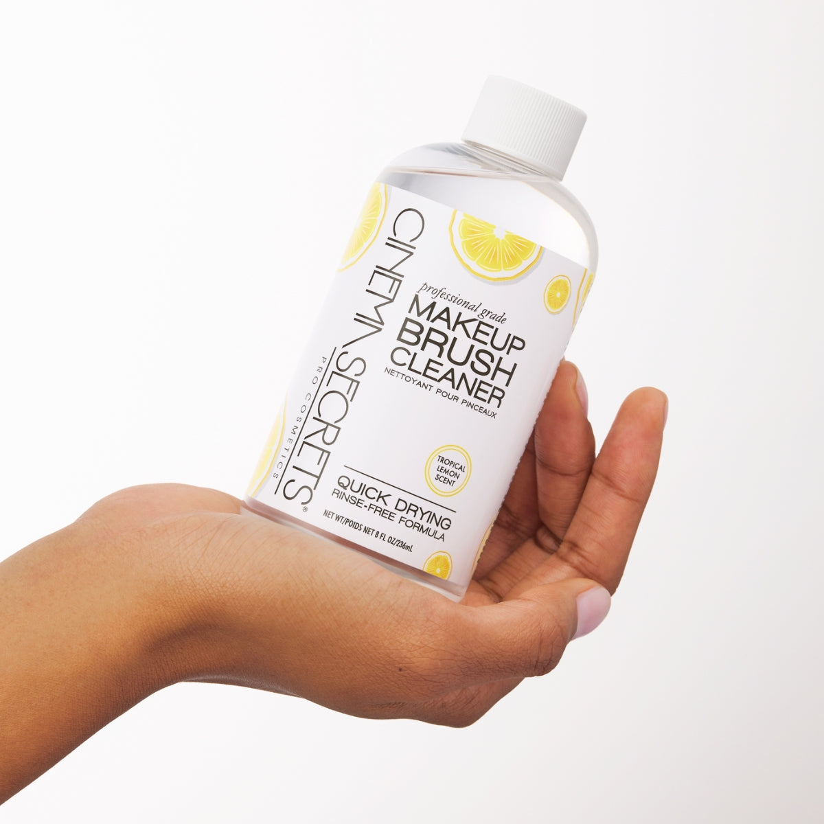 Kit Limpiador Brochas De Maquillaje Limon Cinema Secrets