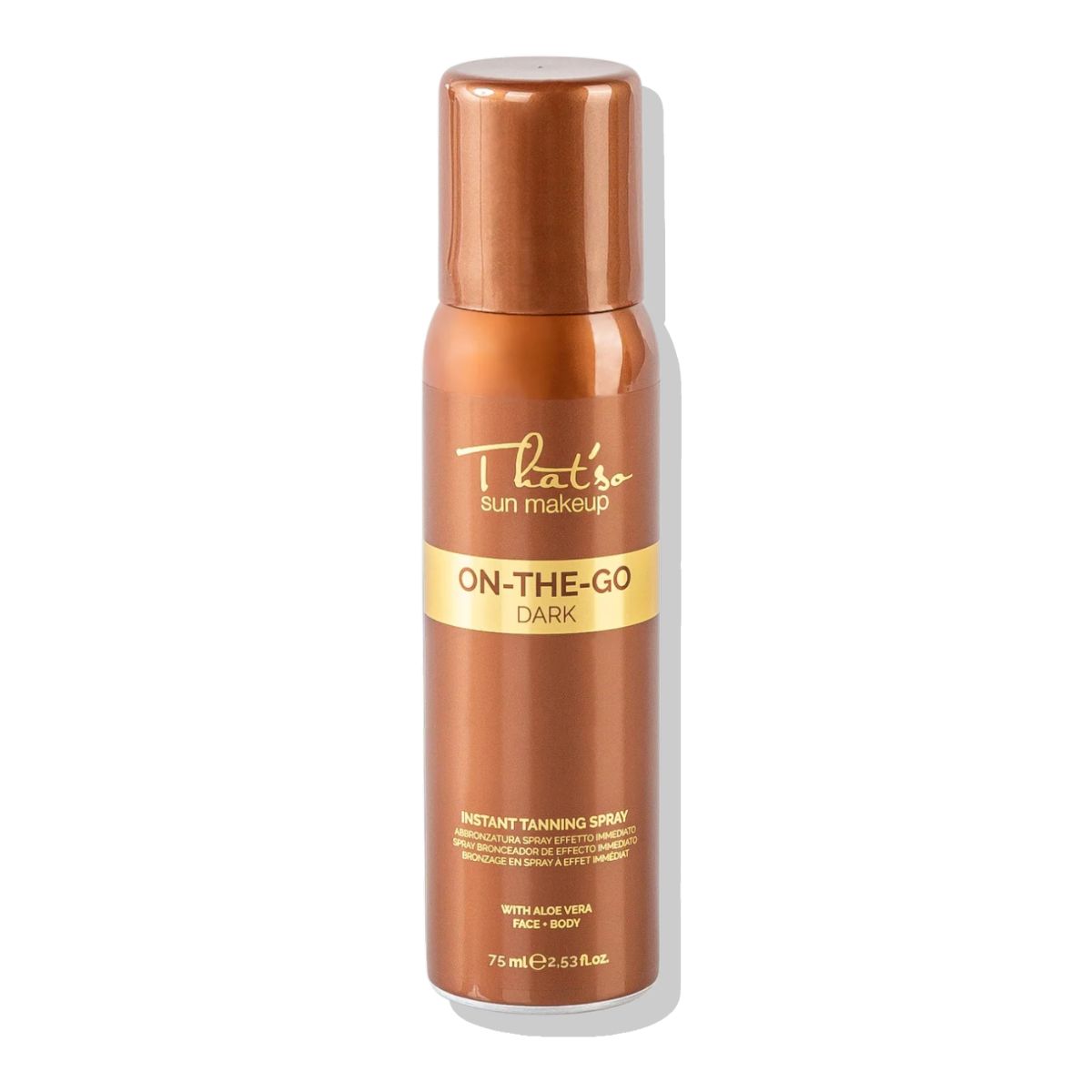 Spray Autobronceante Dorado Oscuro On The Go That So