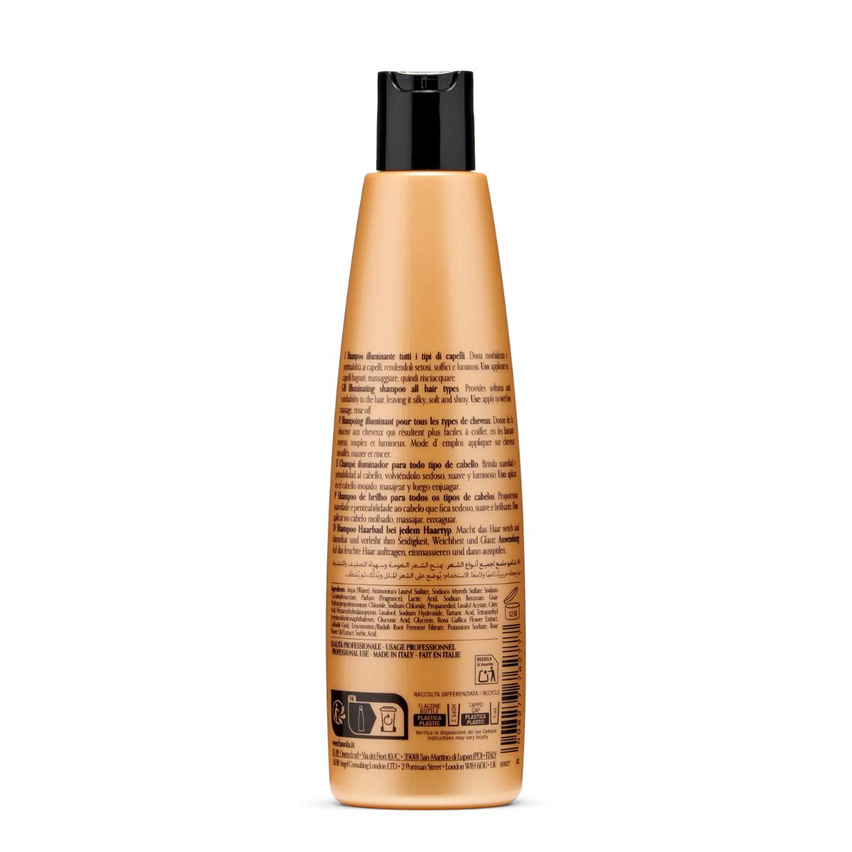 Shampoo Iluminador Oro Therapy Fanola