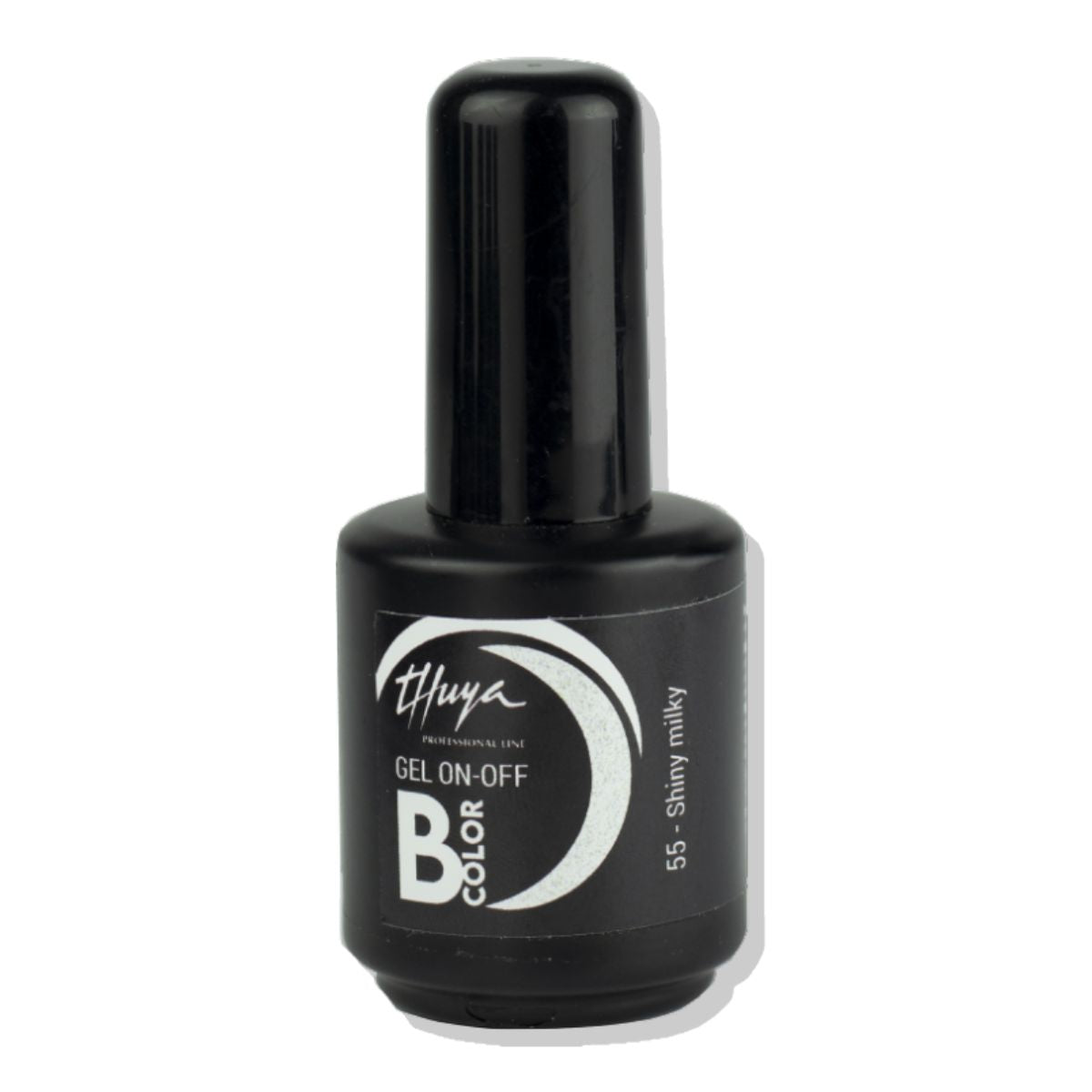 Esmalte Semipermanente Sin Tpo Brillos & Glitter Bcolor Gel On Off 14ml Thuya