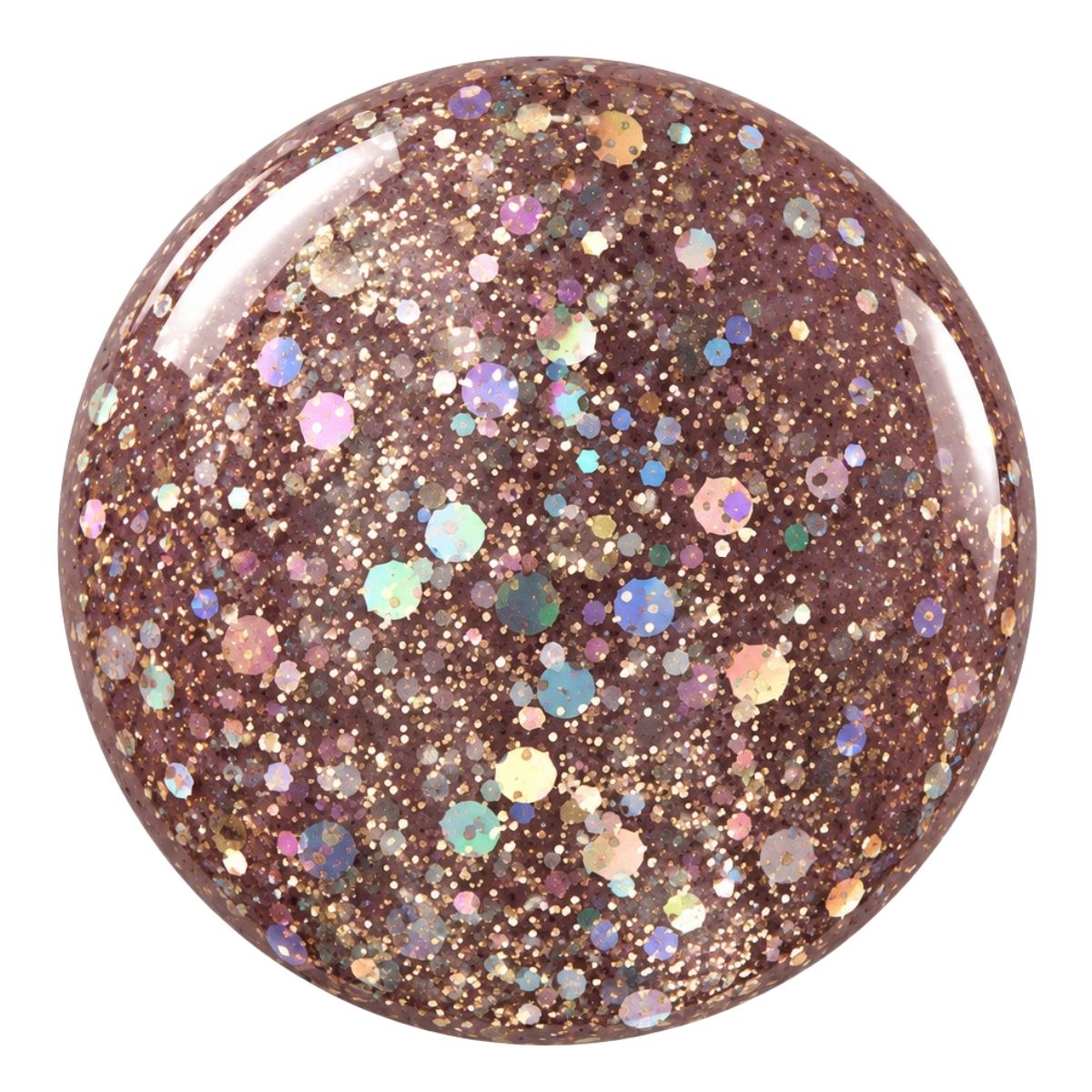 Esmalte Semipermanente Sin Tpo Brillos & Glitter Bcolor Gel On Off 14ml Thuya