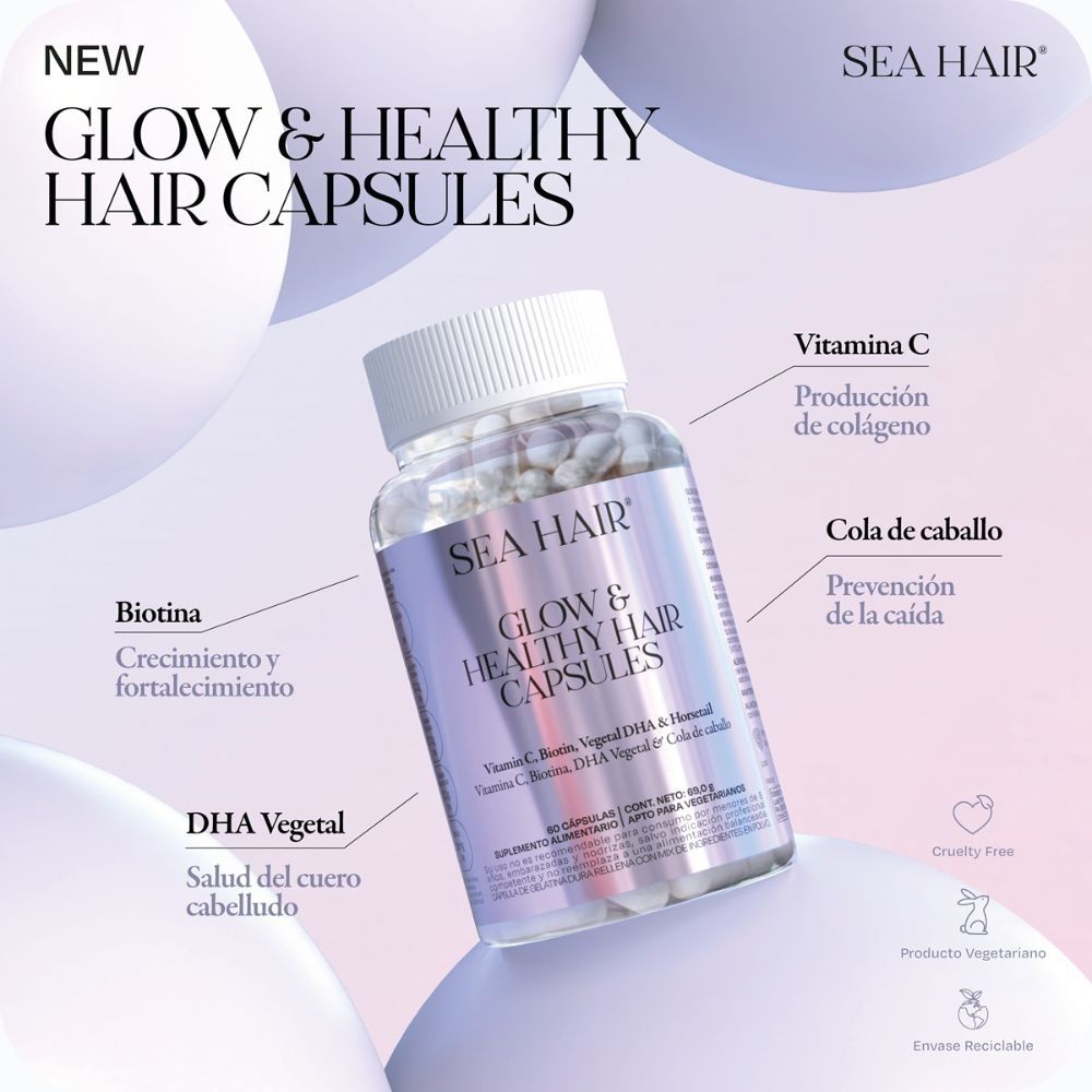 Vitamina Capilar Glow & Healthy Sea Hair