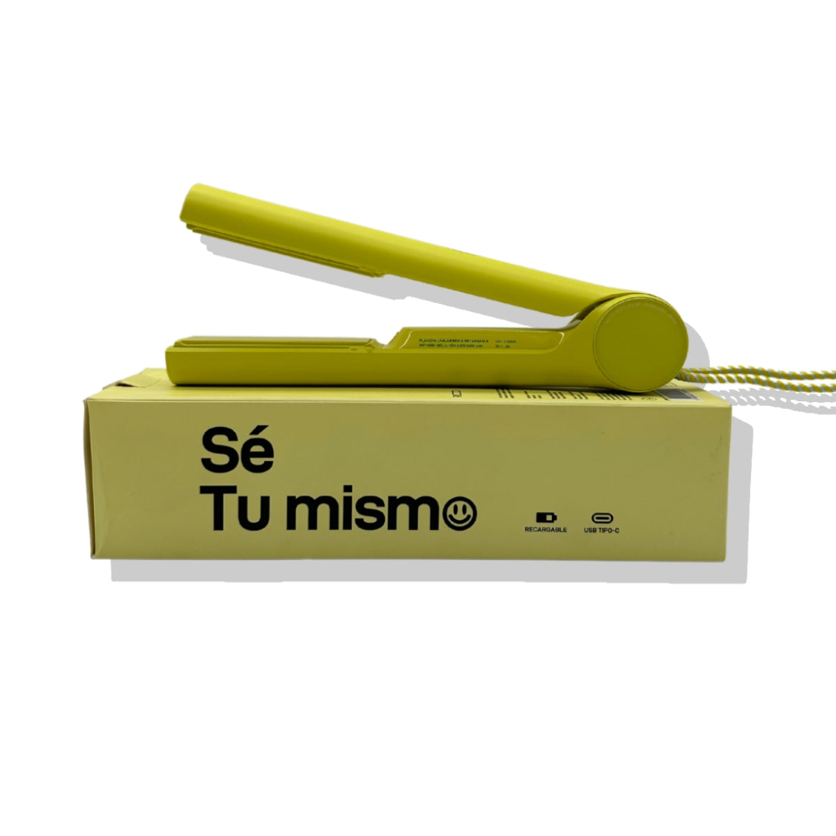 Mini Plancha De Cabello Inalámbrica Usb Ricco