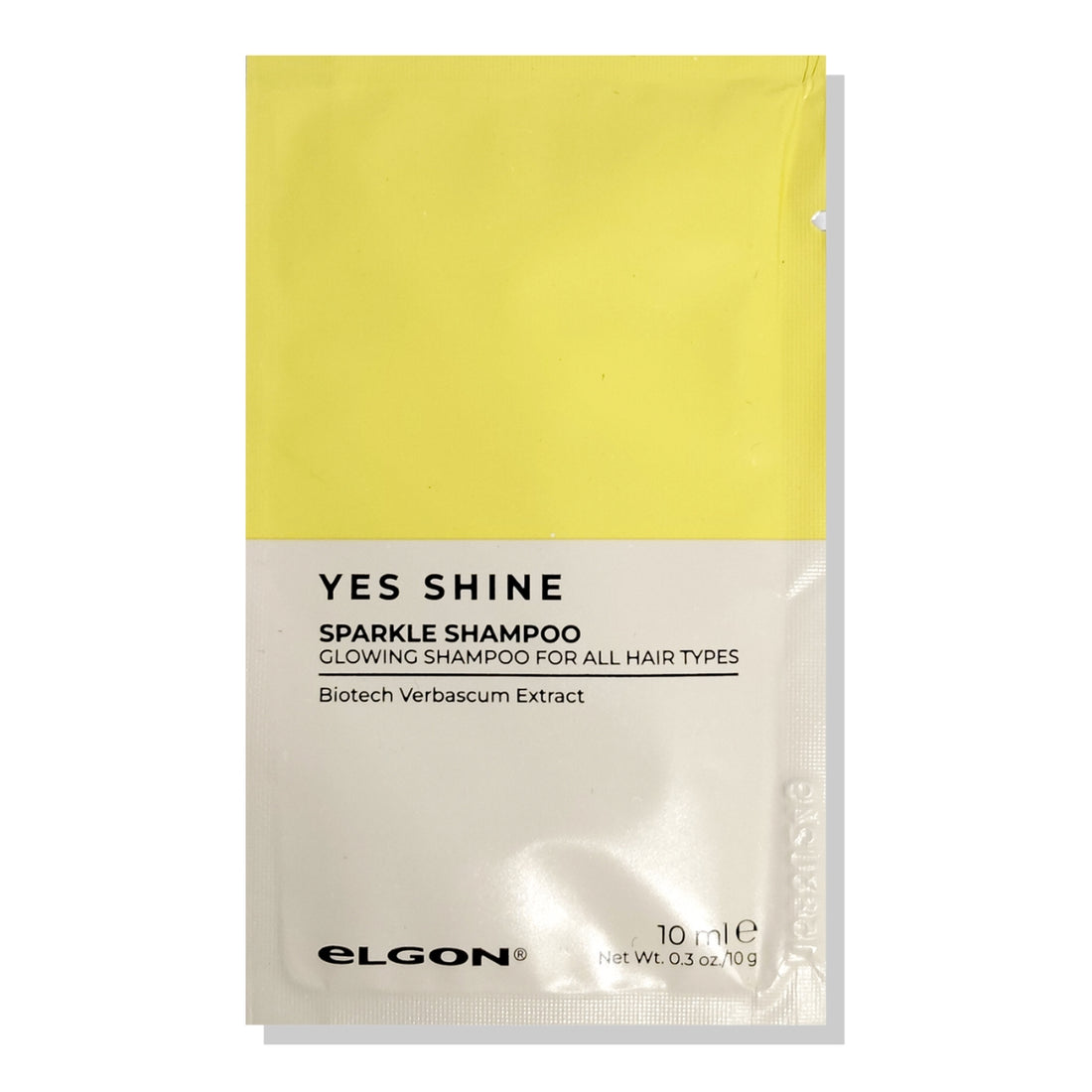 Sachet Shampoo Yes Shine Sparkle 10ml Elgon